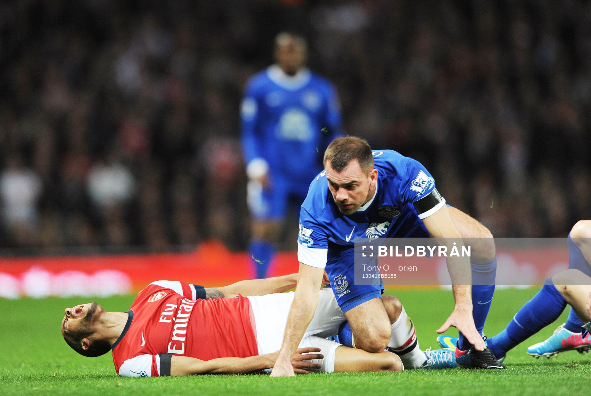 Football - Arsenal v Everton - Barclays Premier League  -