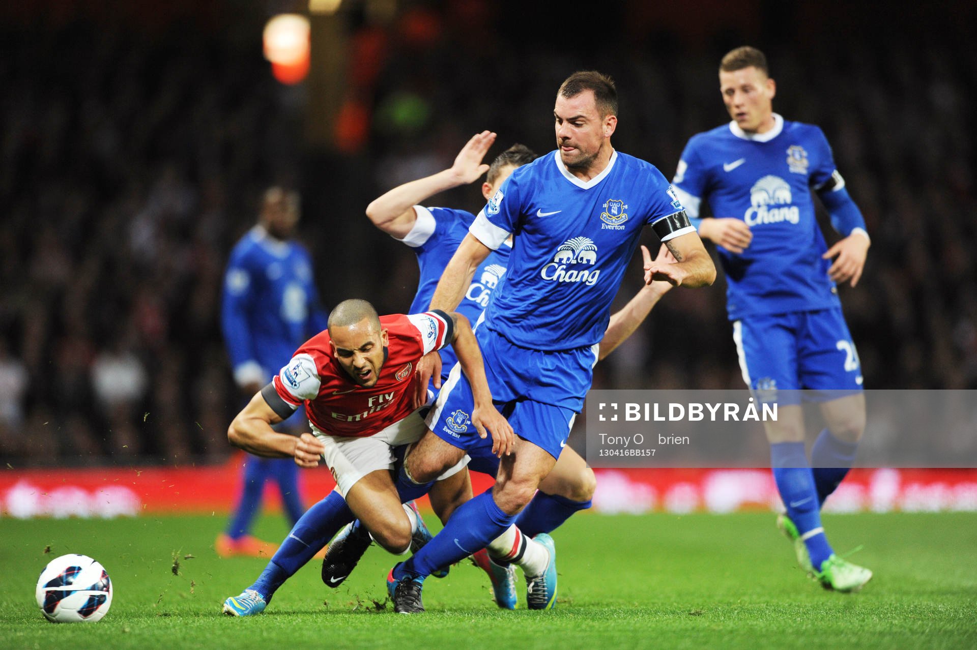 Football - Arsenal v Everton - Barclays Premier League  -