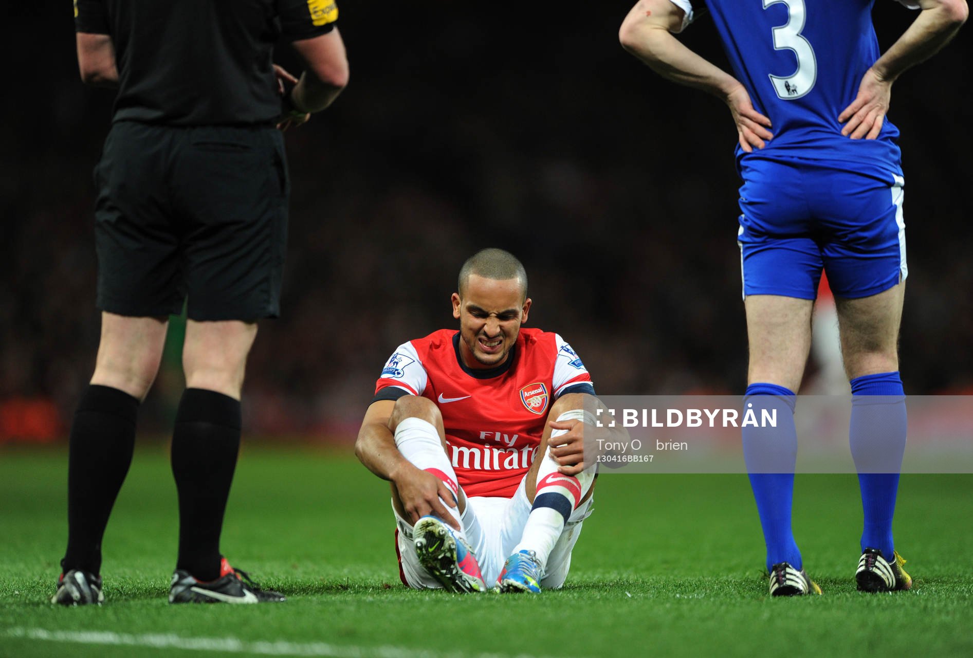 Football - Arsenal v Everton - Barclays Premier League  -
