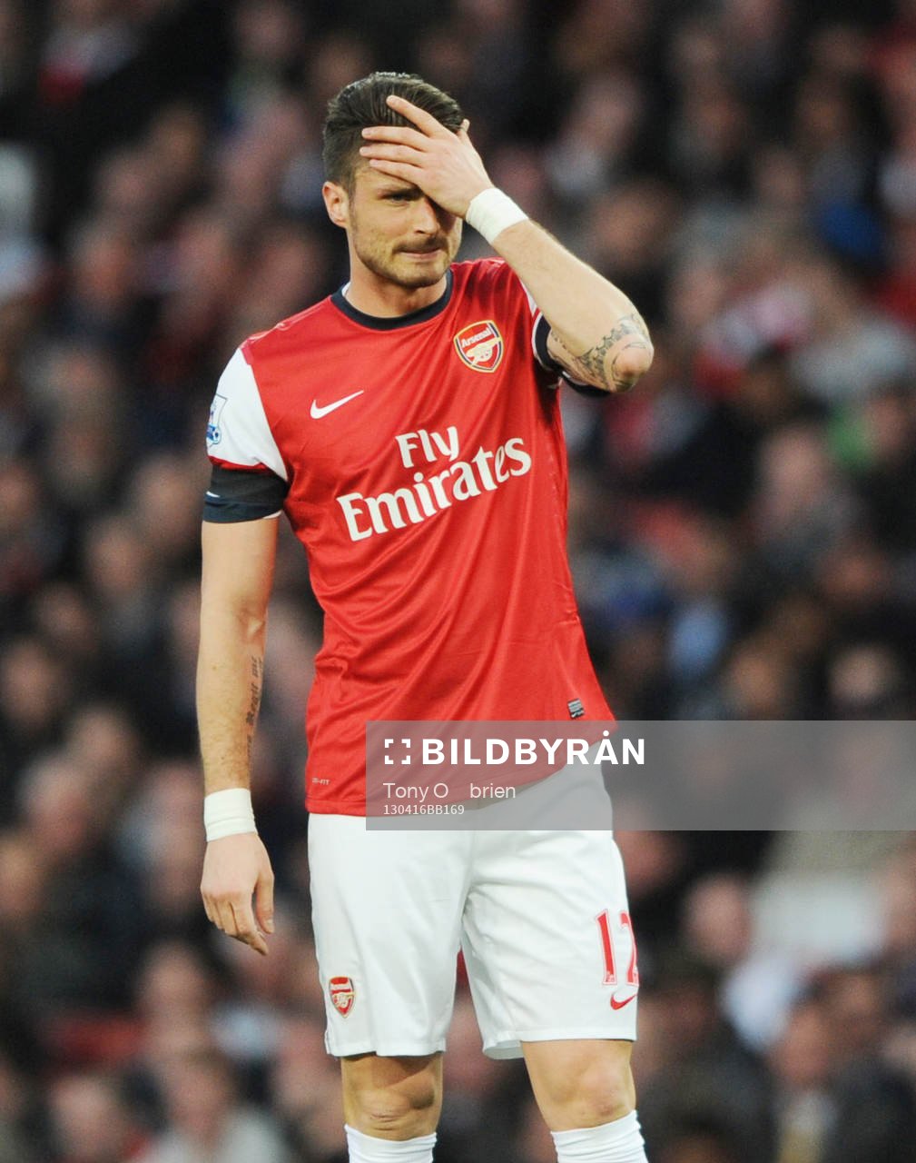 Football - Arsenal v Everton - Barclays Premier League  -