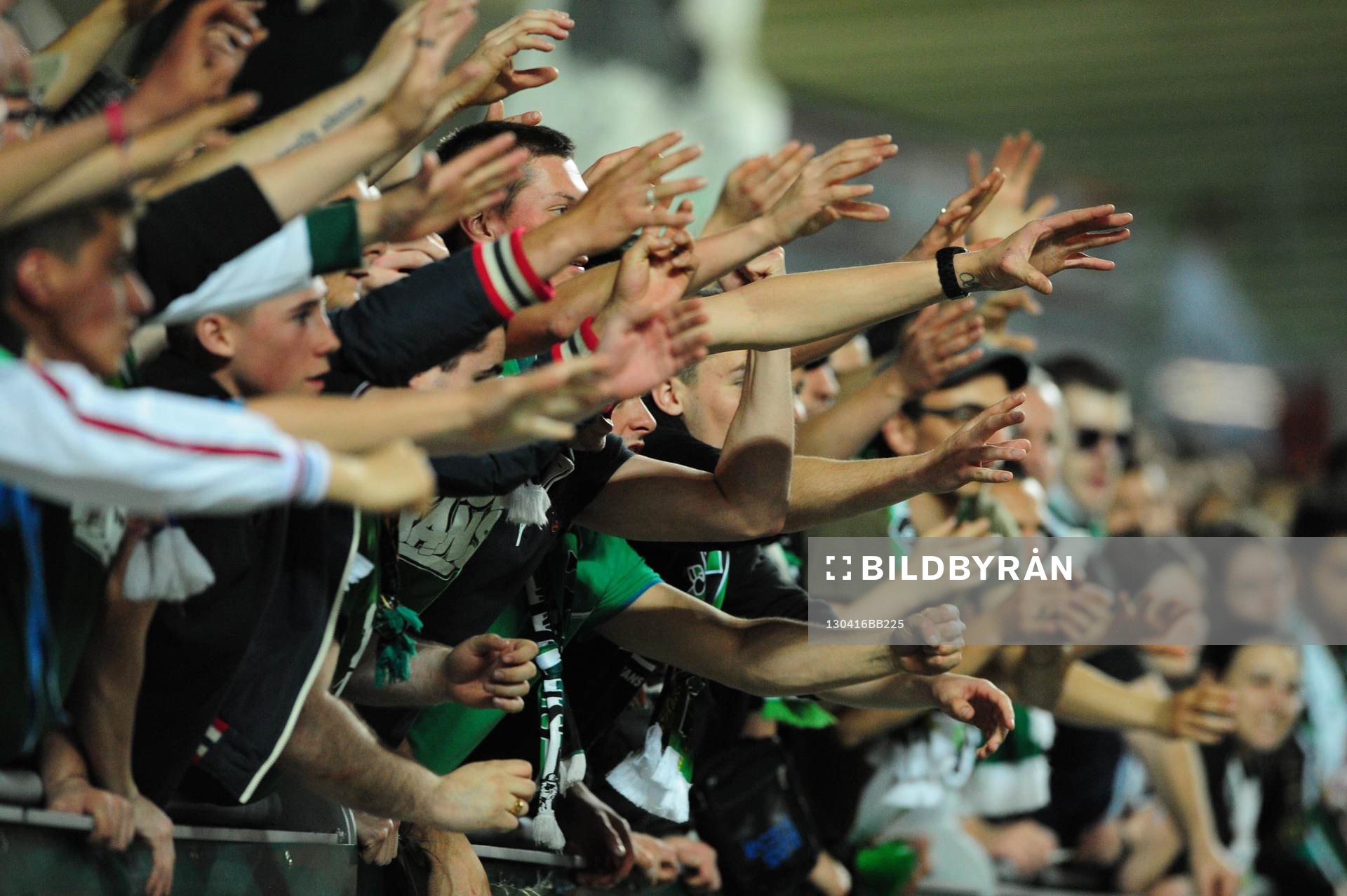 AMBIANCE - SUPPORTERS -  16.04.2013 -  Saint Etienne /