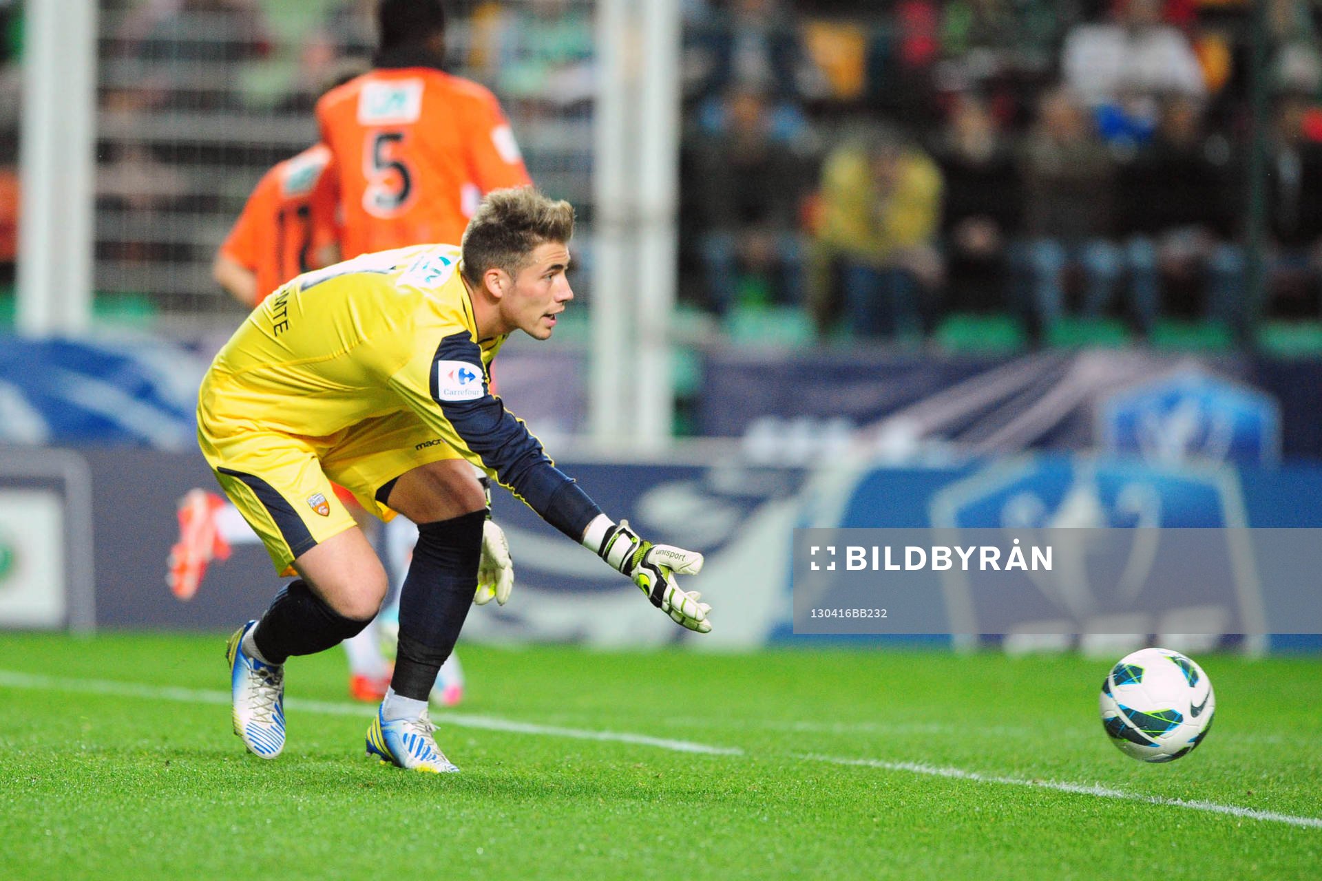 Benjamin LECOMTE -  16.04.2013 -  Saint Etienne / Lorient -