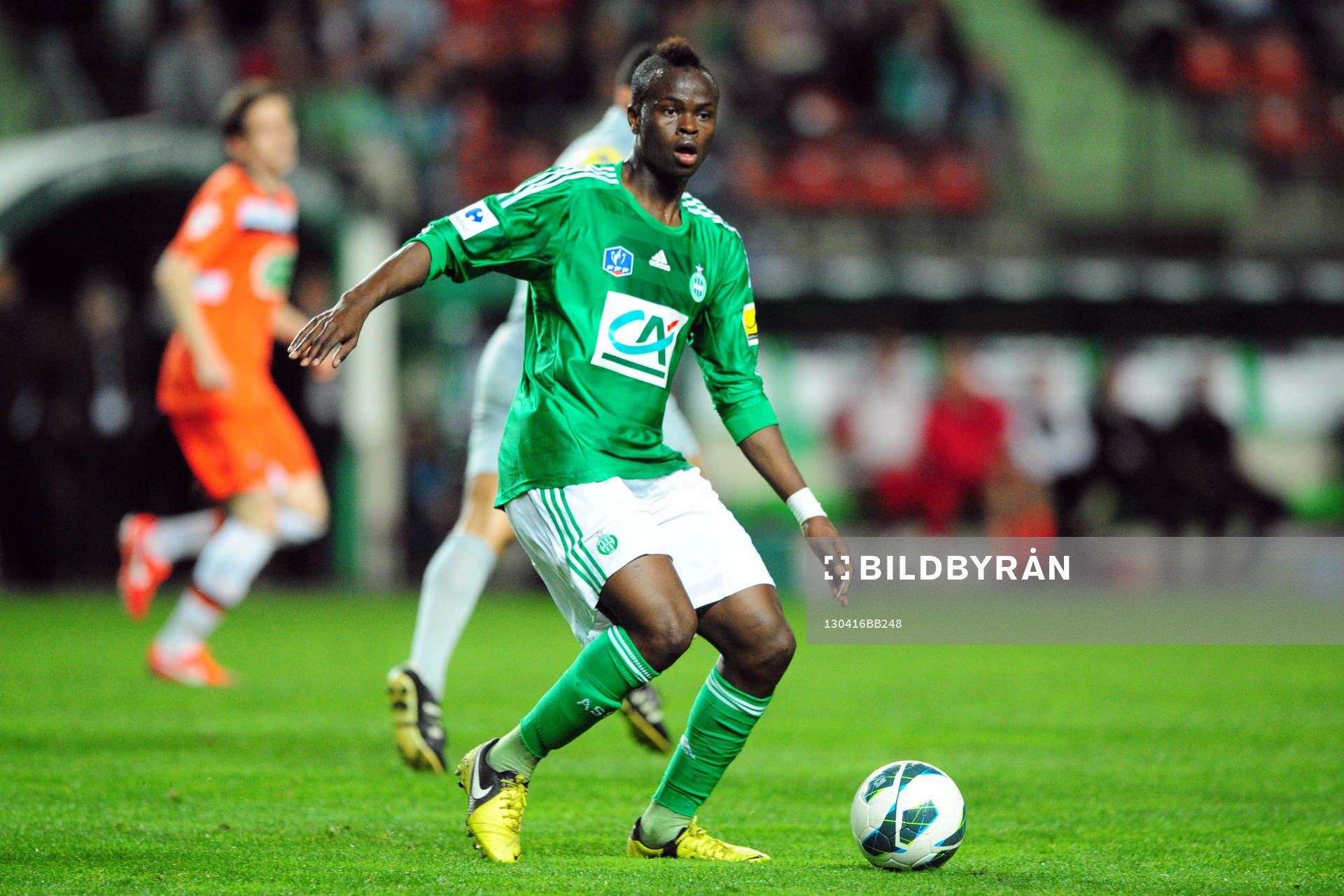 Ismael DIOMANDE -  16.04.2013 -  Saint Etienne / Lorient -