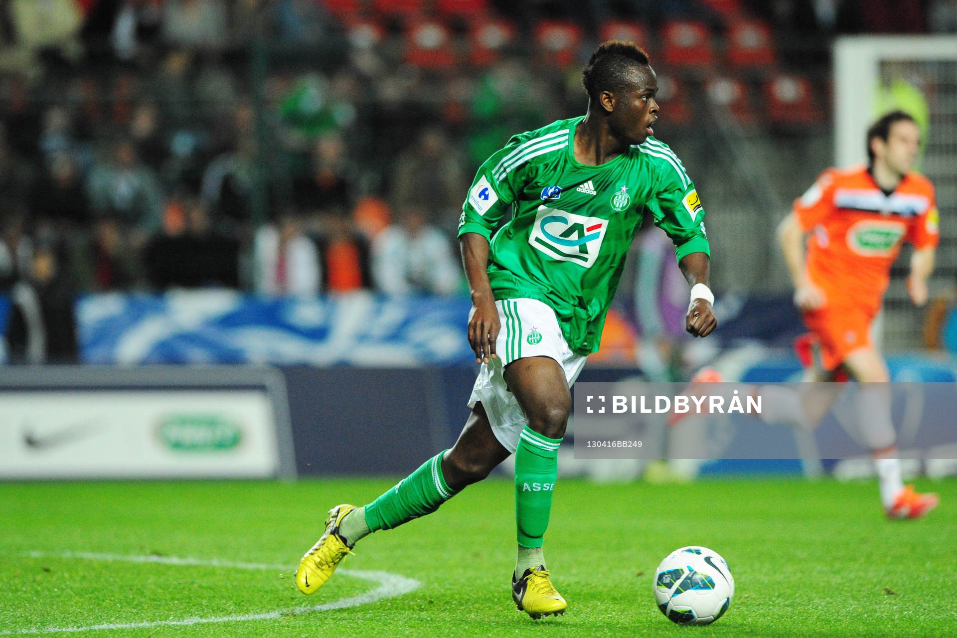 Ismael DIOMANDE -  16.04.2013 -  Saint Etienne / Lorient -