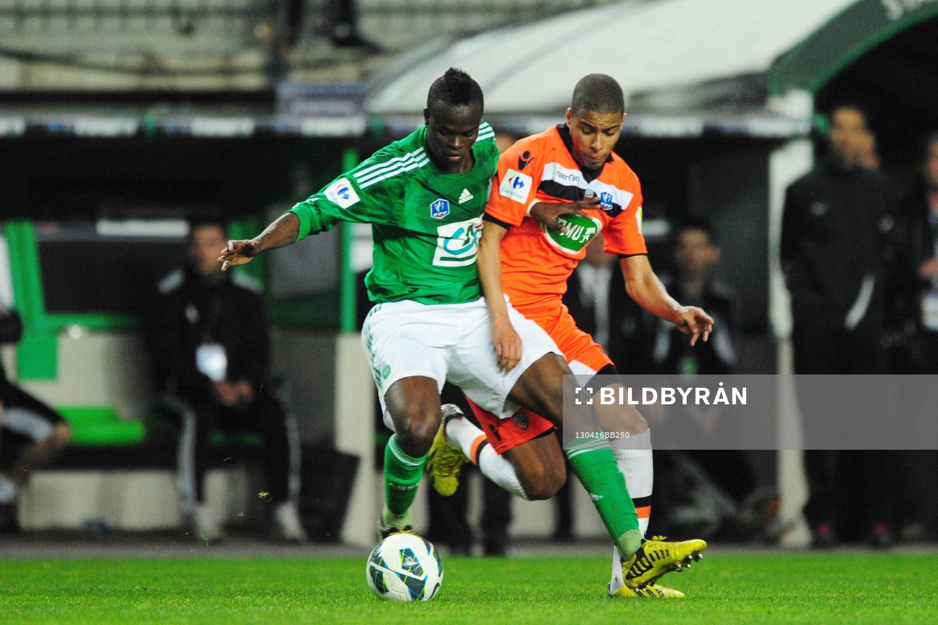 Ismael DIOMANDE - Kevin MONNET PAQUET -   16.04.2013 -