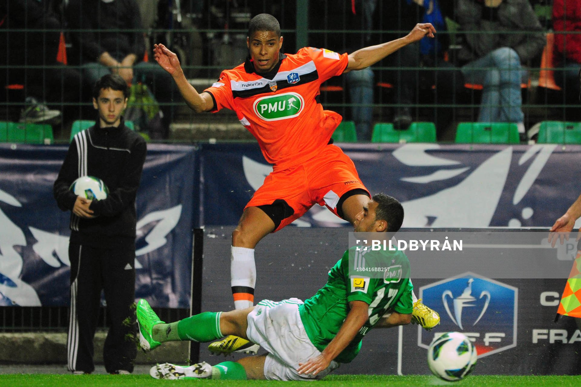 Kevin MONNET PAQUET - Faouzi GHOULAM -  16.04.2013 -  Saint