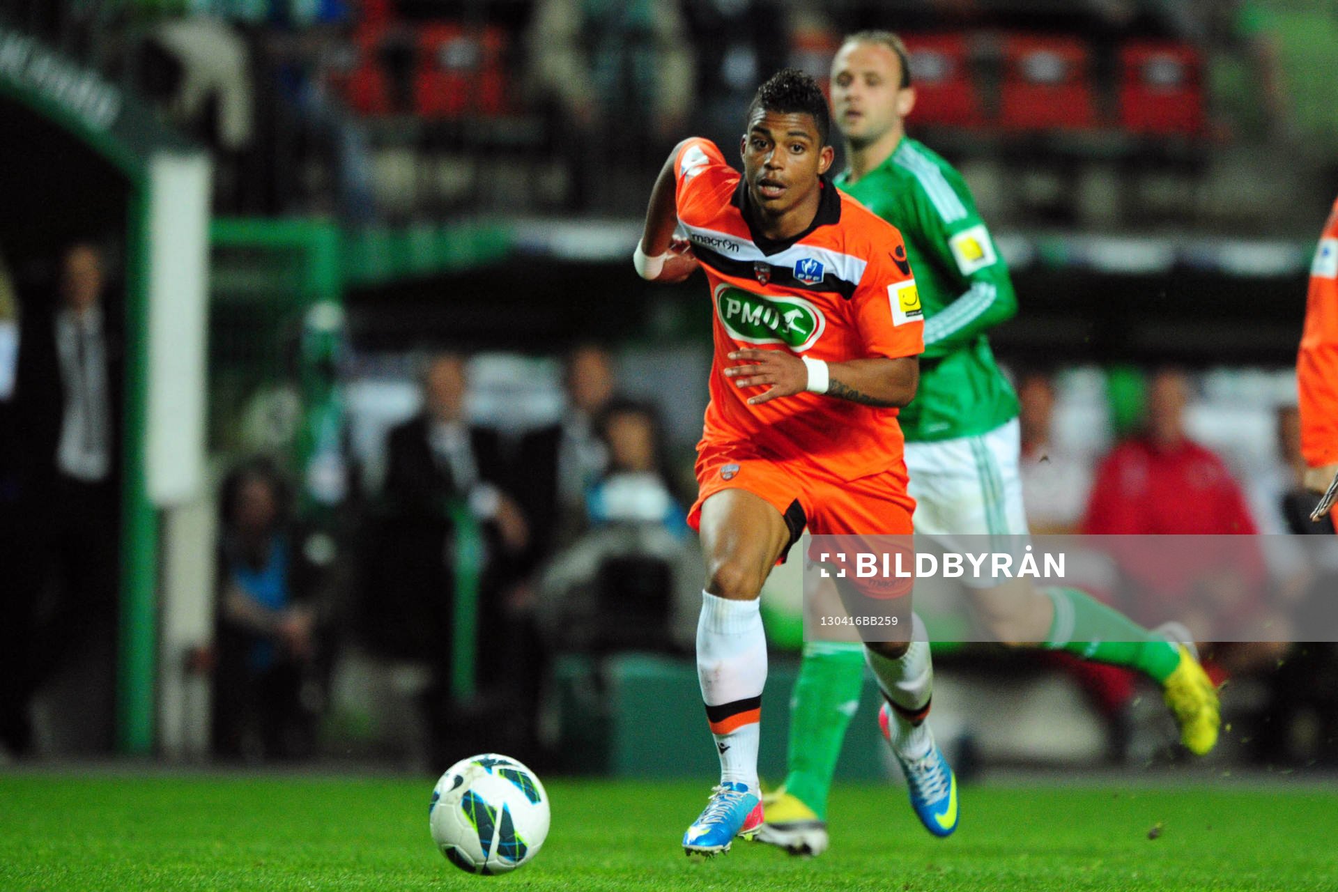 Mario MILIEU -  16.04.2013 -  Saint Etienne / Lorient -