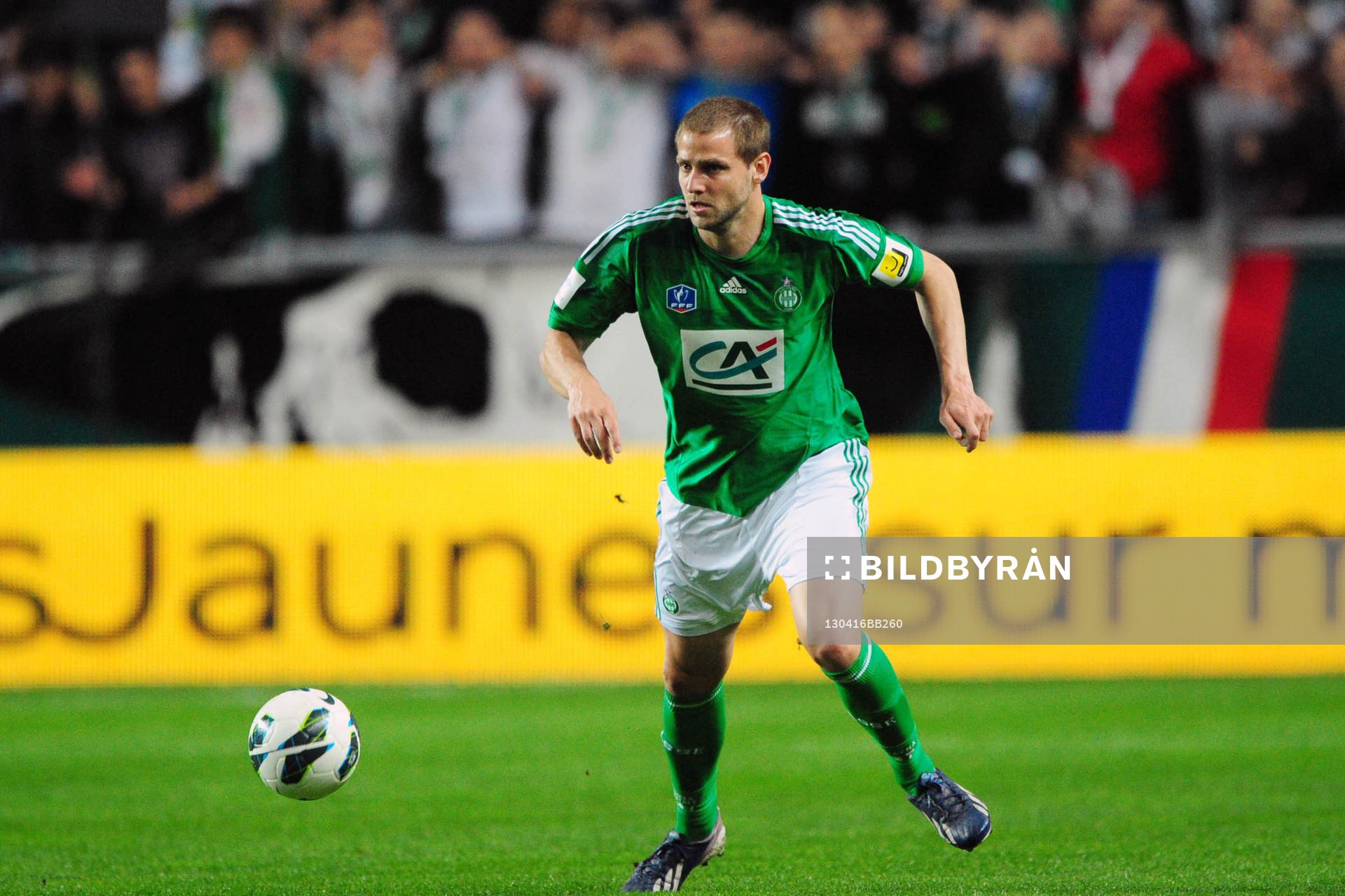 Mathieu BODMER -  16.04.2013 -  Saint Etienne / Lorient -