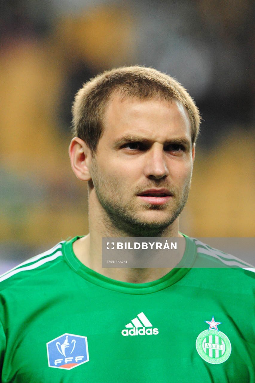 Mathieu BODMER -  16.04.2013 -  Saint Etienne / Lorient -
