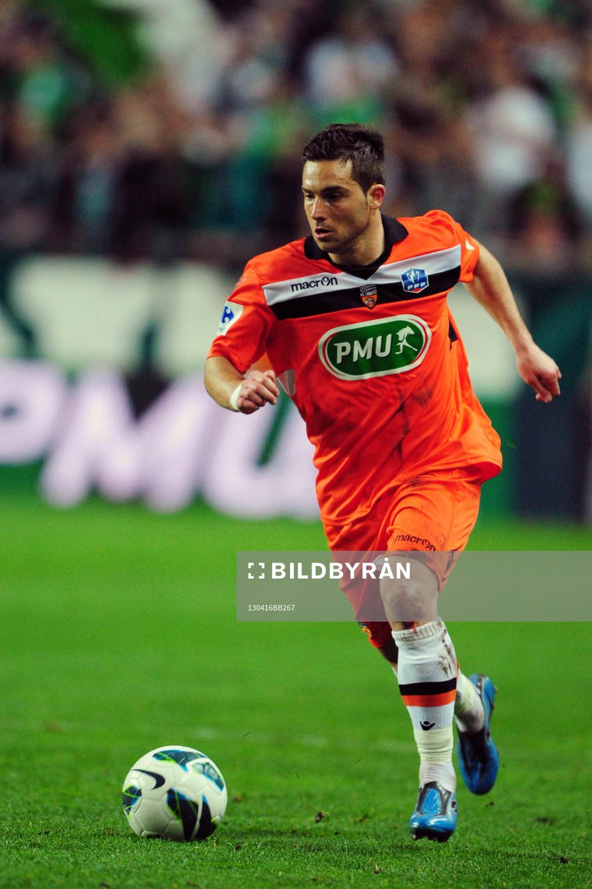 Mathieu COUTADEUR -  16.04.2013 -  Saint Etienne / Lorient