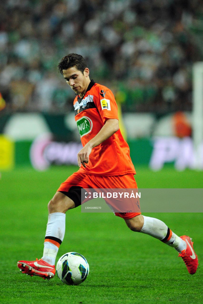 Maxime BARTHELME -  16.04.2013 -  Saint Etienne / Lorient -