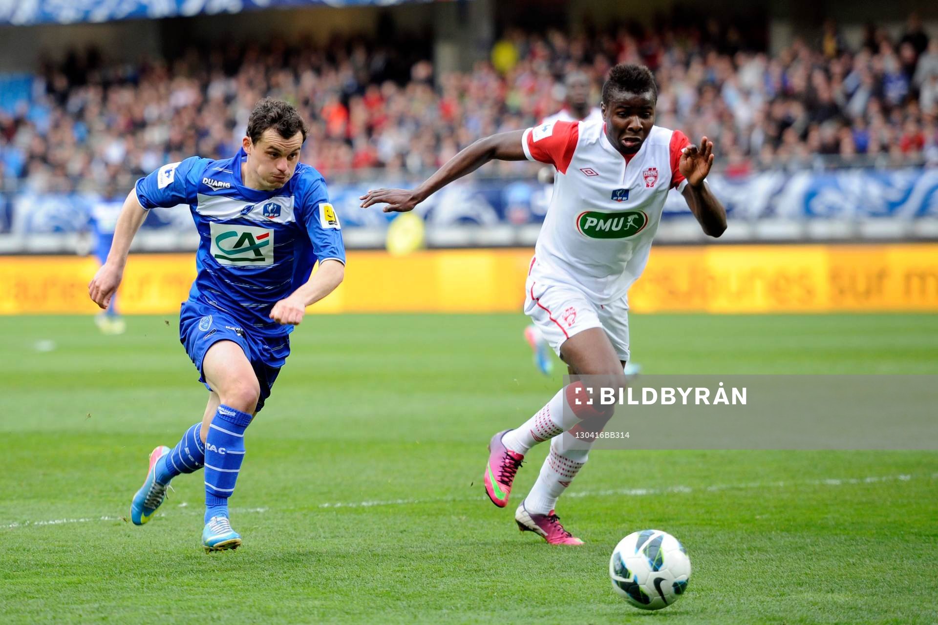 Julien FAUSSURIER / Ibrahim AMOUDOU - 16.04.2013 - Troyes /