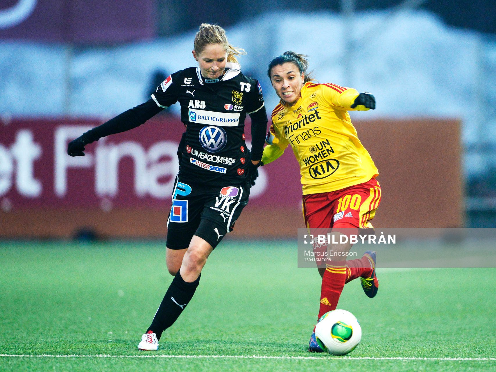 Emmelie Konradsson, Umeå och Marta Vieira da Silva, Tyresö