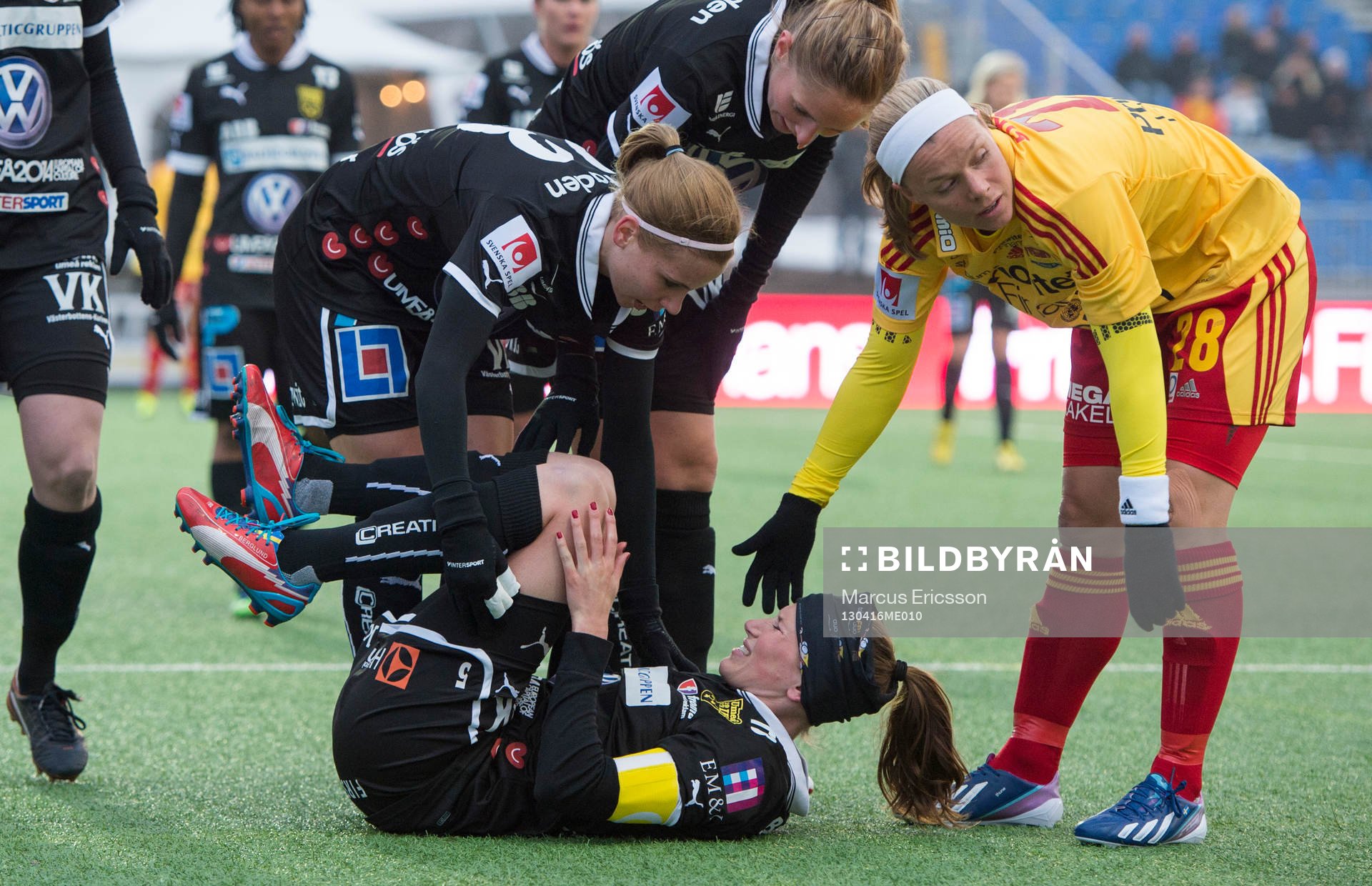 Emma Berglund, Umeå blir liggandes