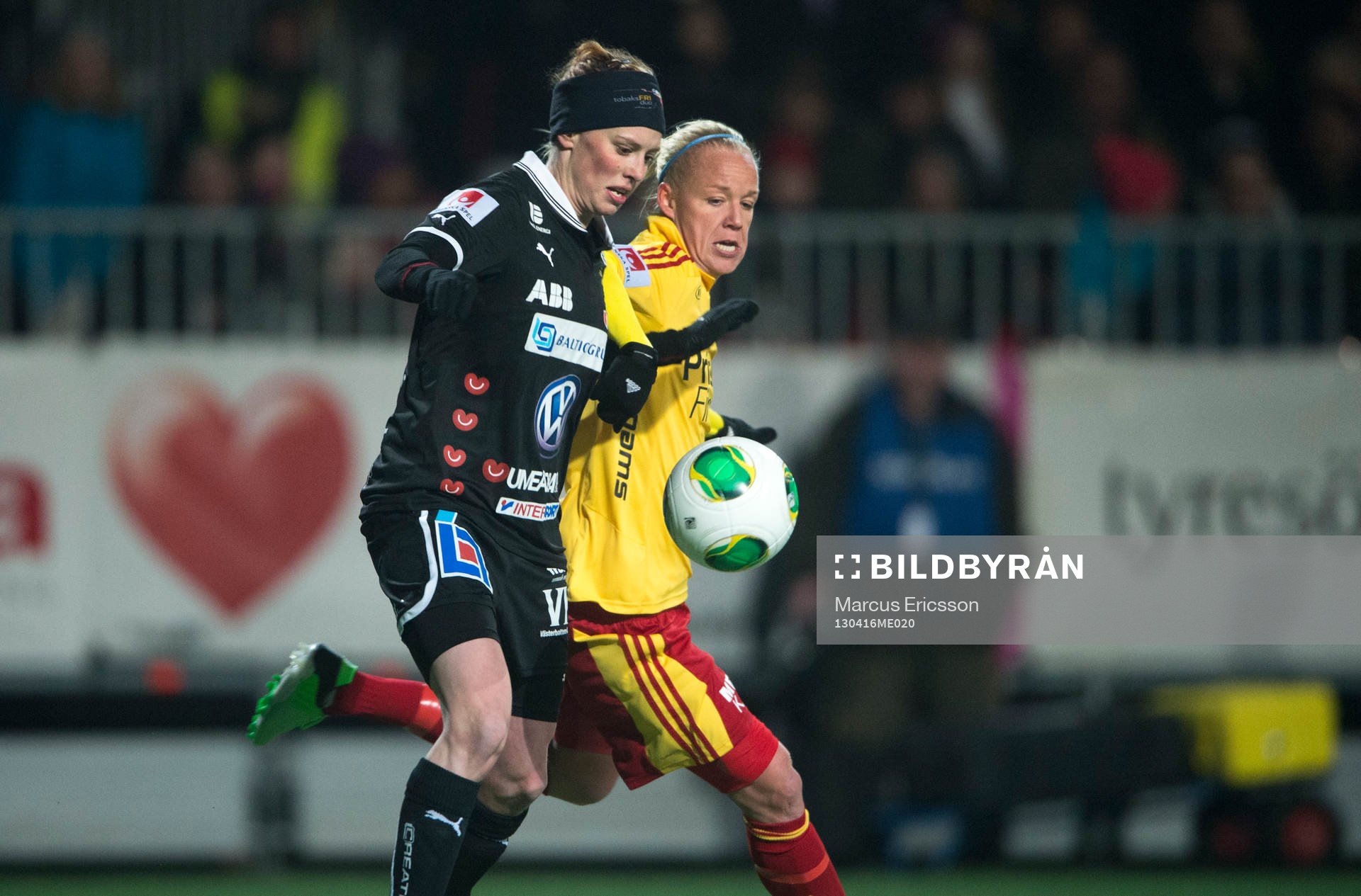 Alexandra Nilsson, Umeå och Caroline Seger, Tyresö