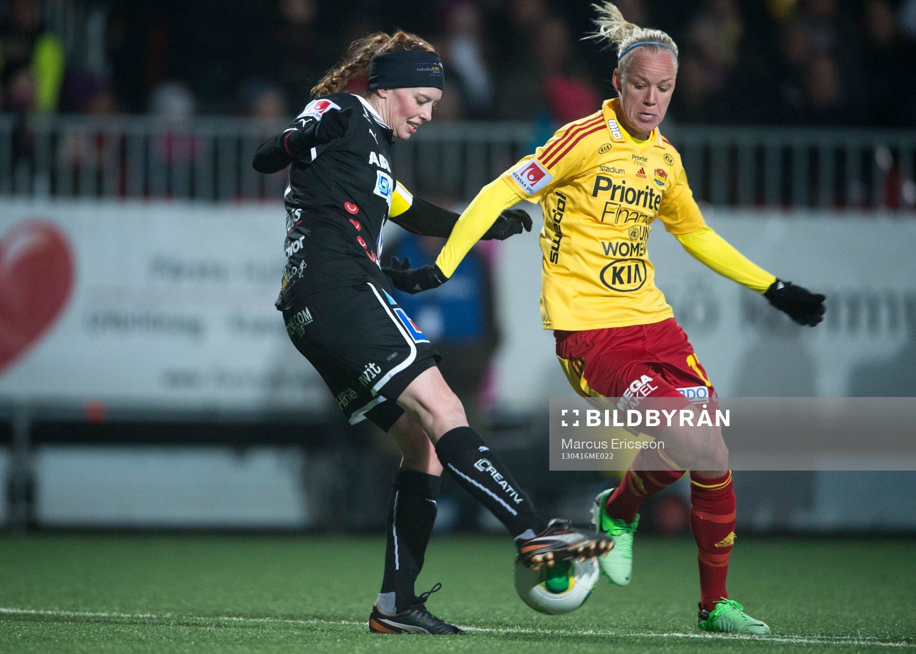 Alexandra Nilsson, Umeå och Caroline Seger, Tyresö