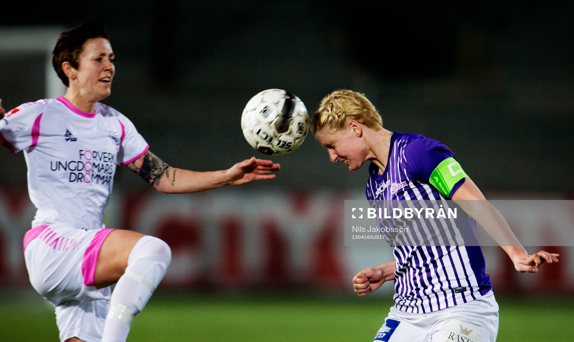 Therese Sjögran, LdB FC Malmö, Sofia Karlsson, lagkapten,