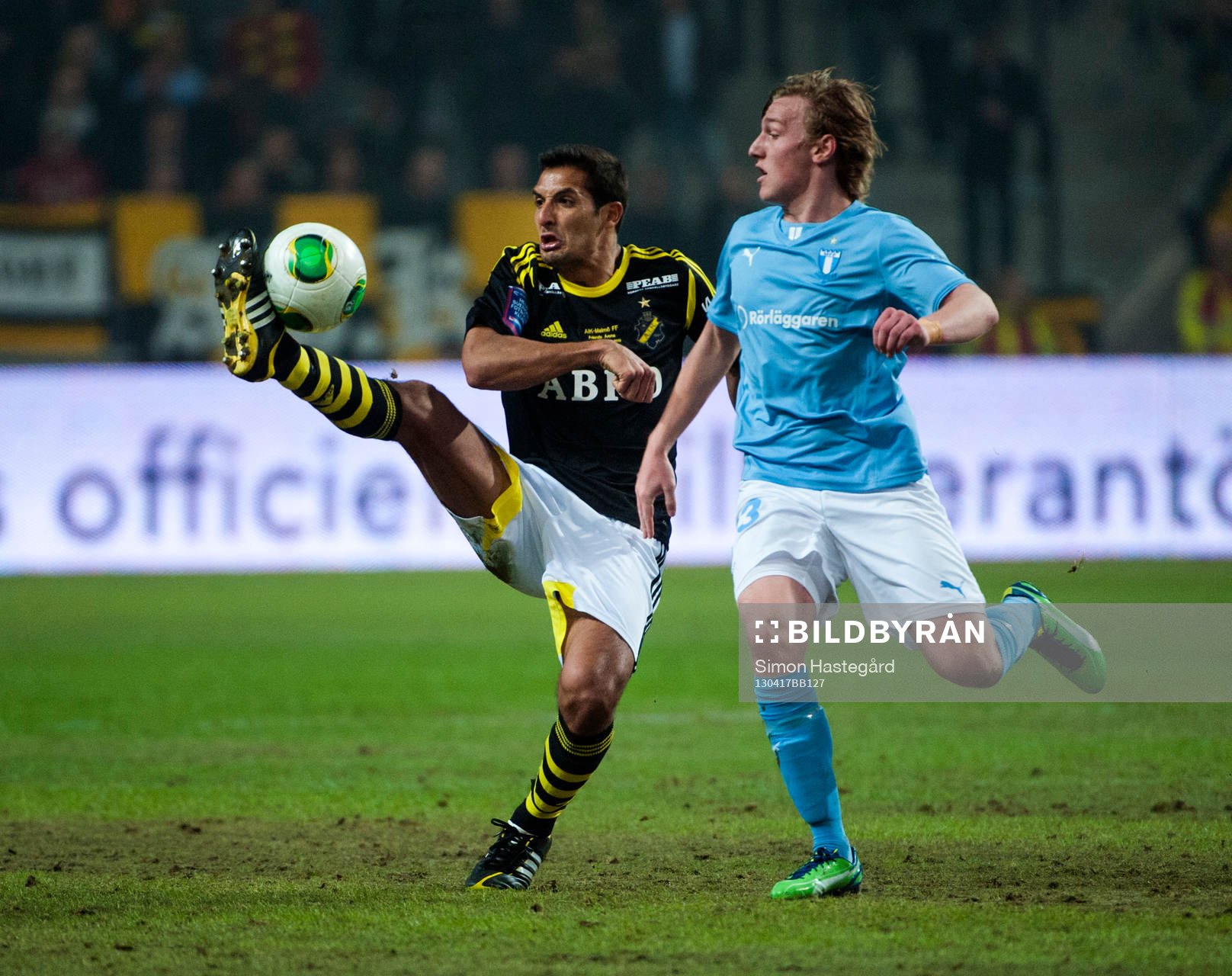 Celso Borges, AIK, och Emil Forsberg, Malmö
