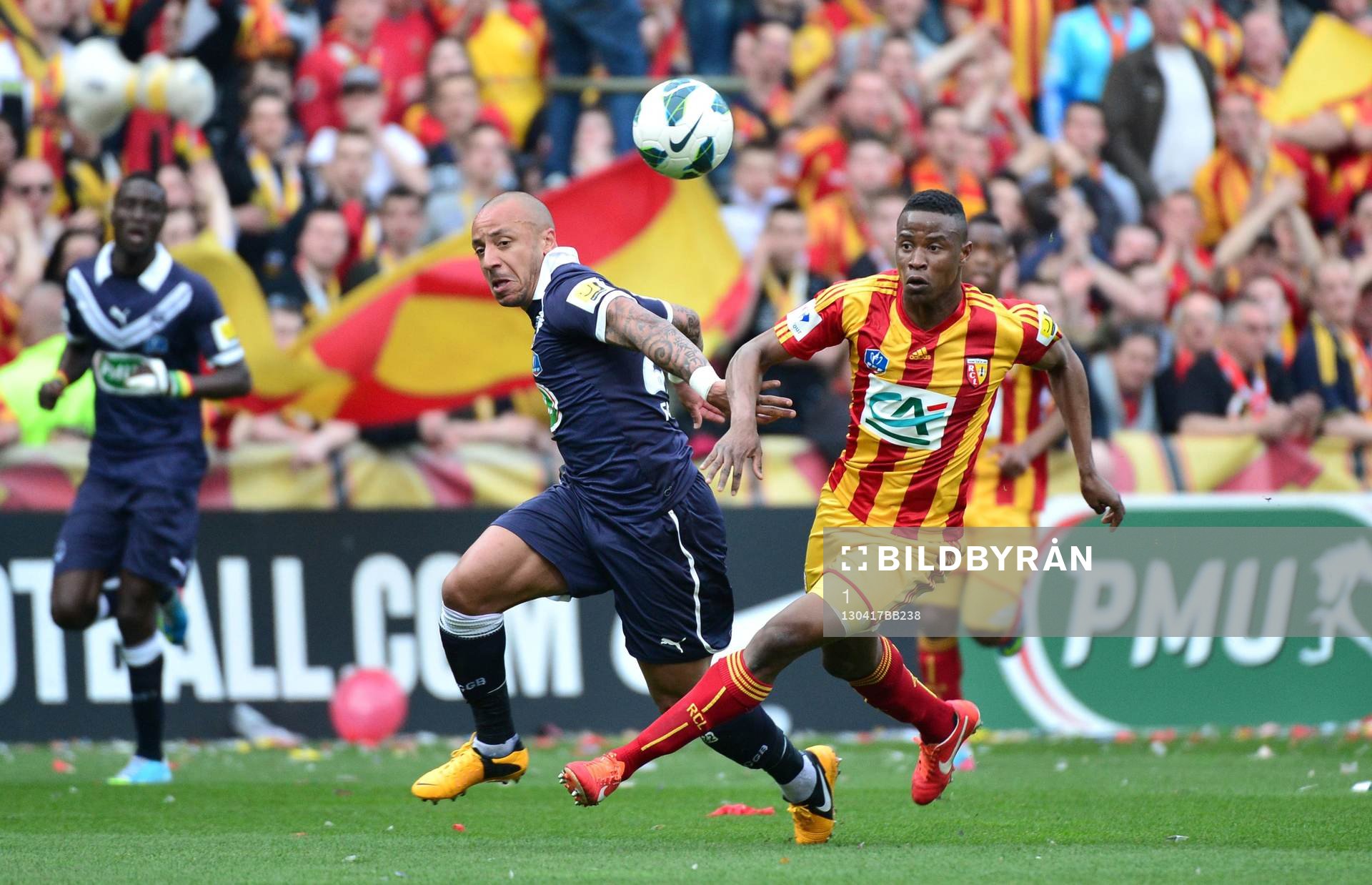 Julien FAUBERT / Ndiaye Deme NDIAYE - 17.04.2013 - Lens /