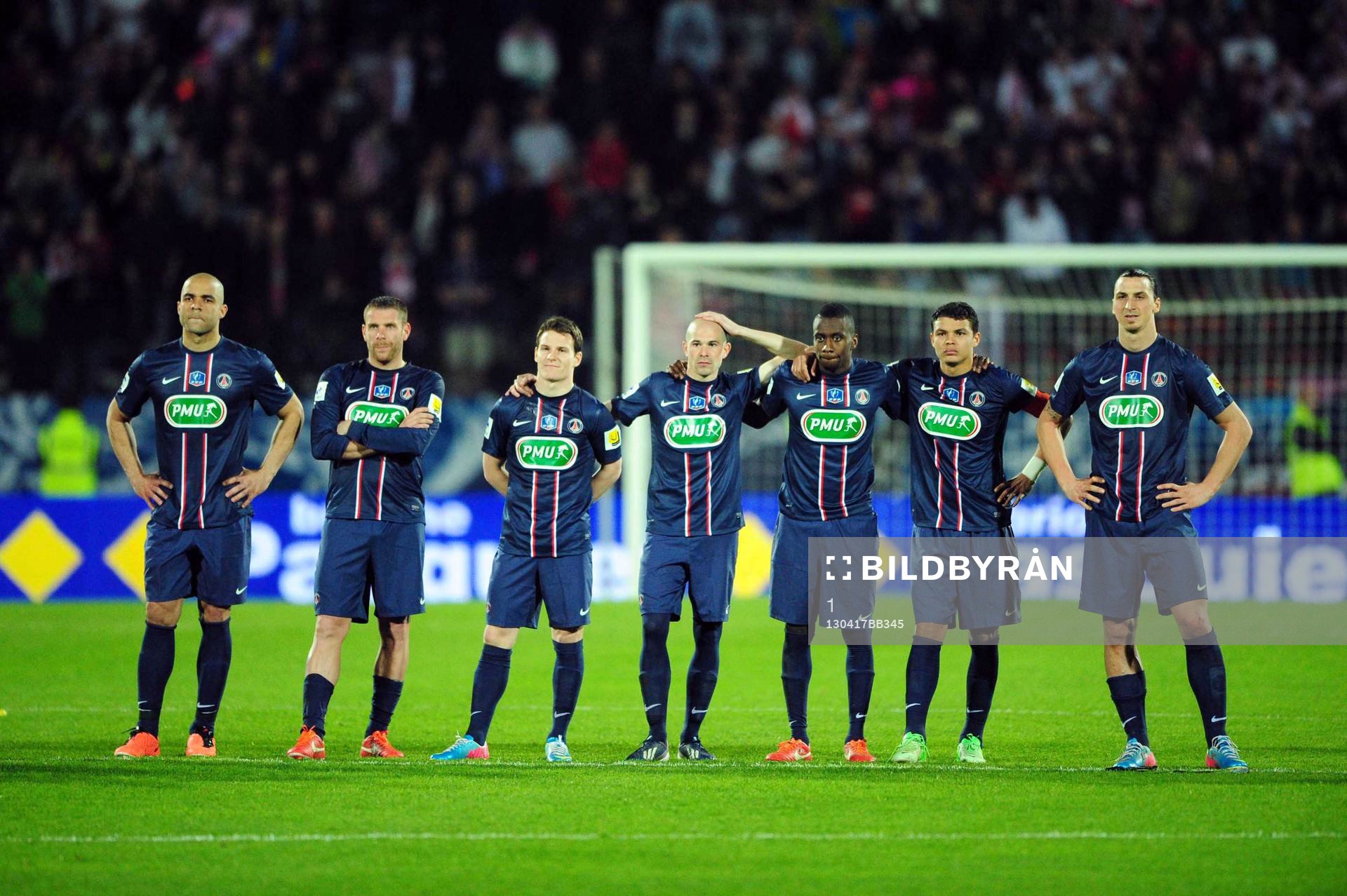 Deception PSG - 17.04.2013 - Evian Thonon / Paris Saint