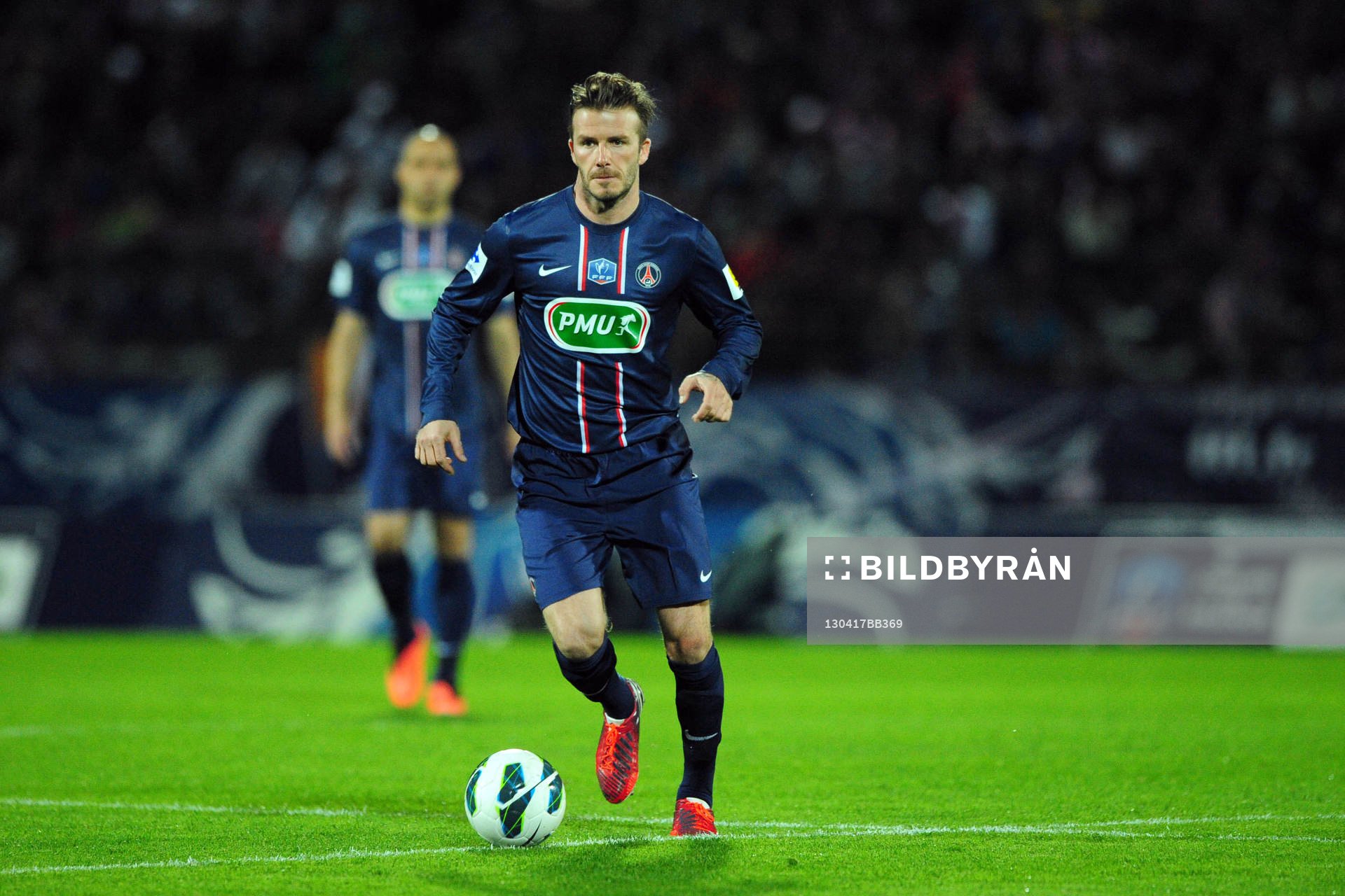 David BECKHAM - 17.04.2013 - Evian Thonon / Paris Saint