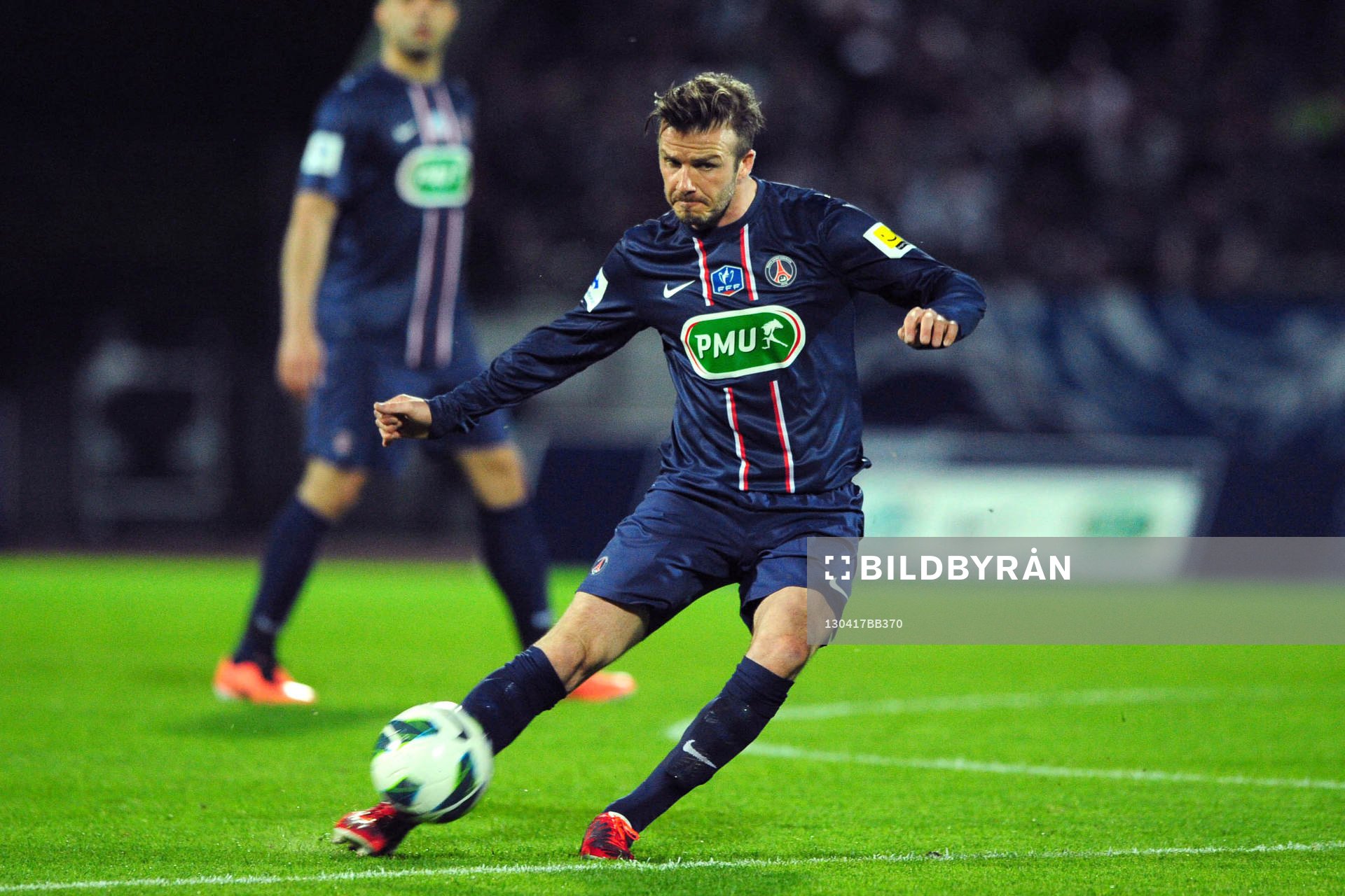David BECKHAM - 17.04.2013 - Evian Thonon / Paris Saint