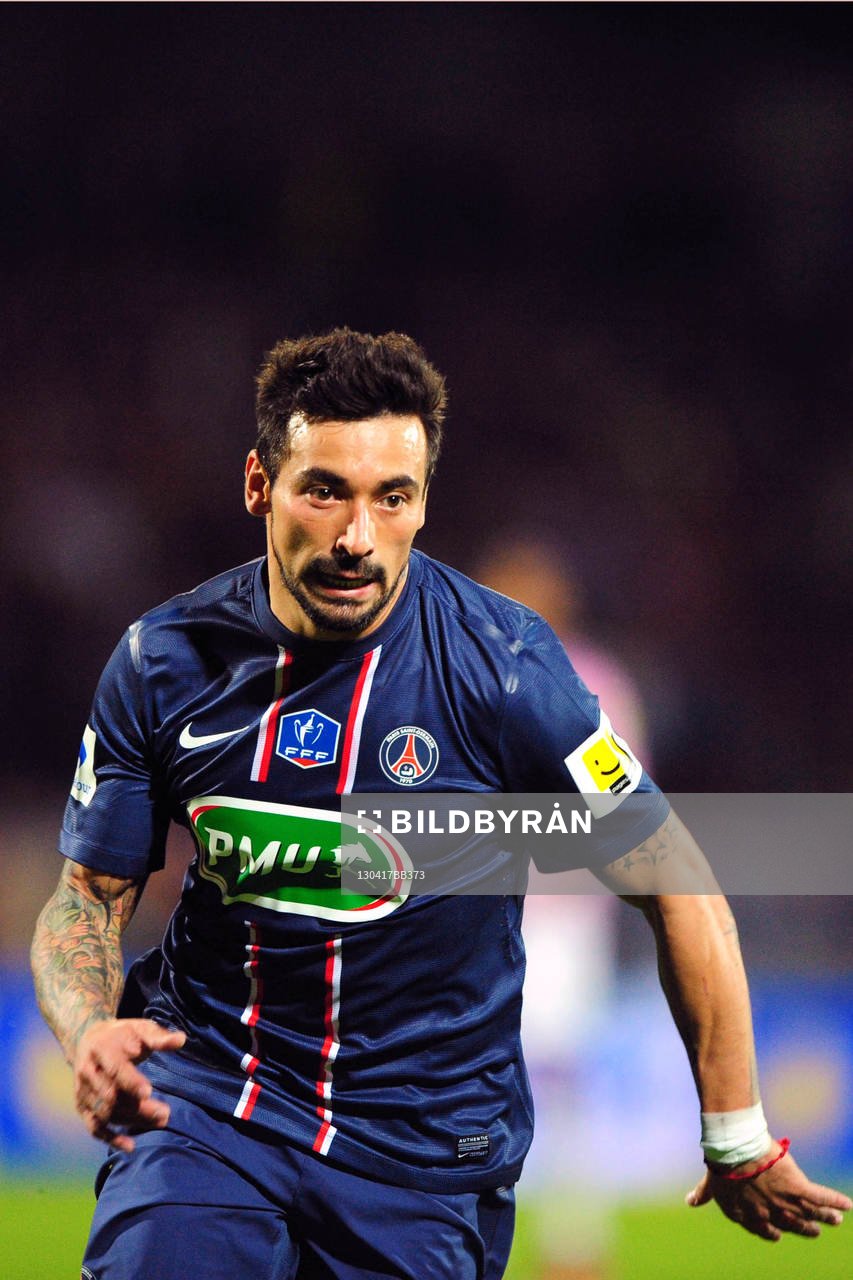 Ezequiel LAVEZZI - 17.04.2013 - Evian Thonon / Paris Saint