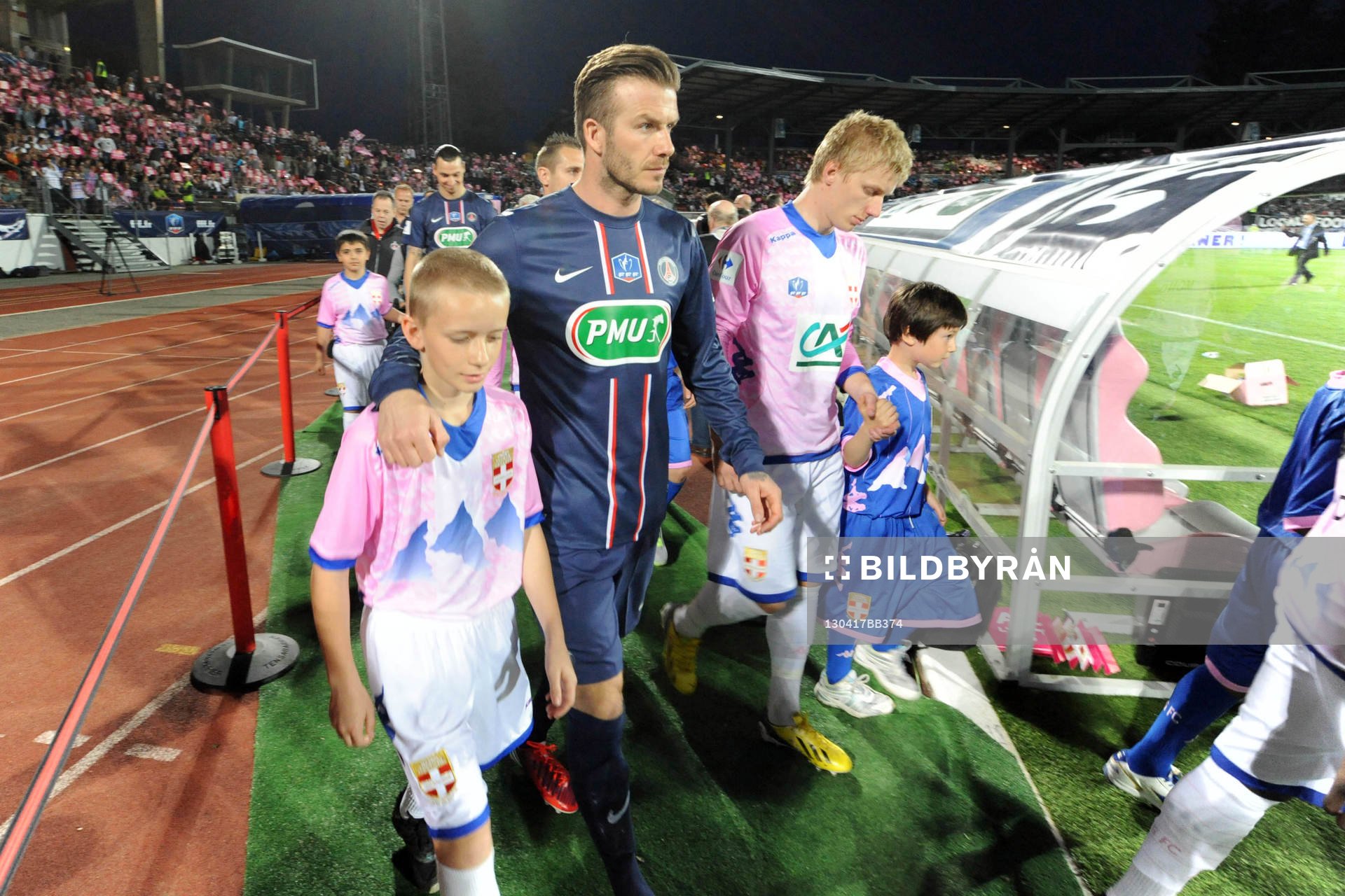 David BECKHAM - 17.04.2013 - Evian Thonon / Paris Saint