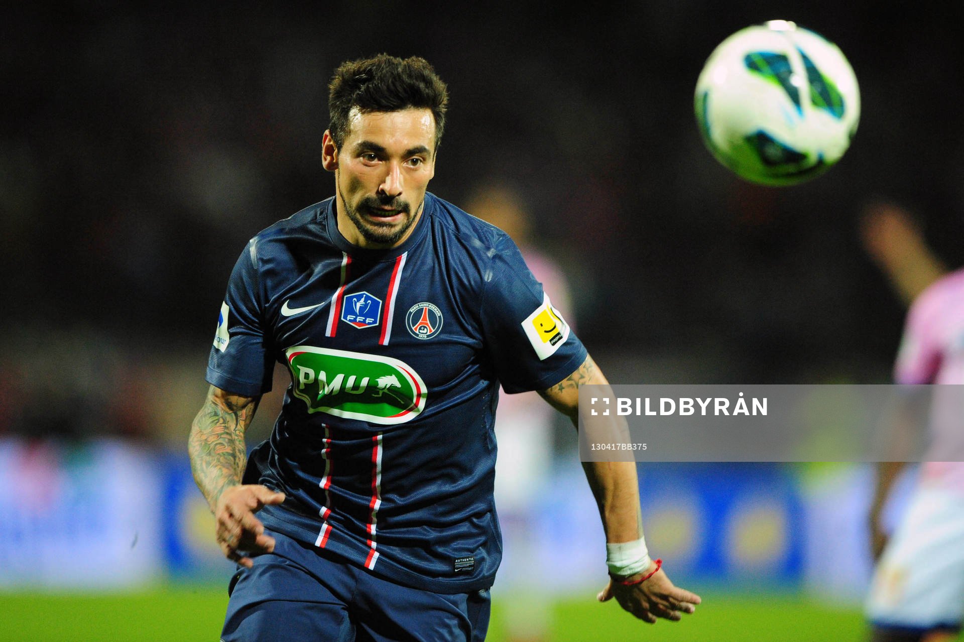 Ezequiel LAVEZZI - 17.04.2013 - Evian Thonon / Paris Saint
