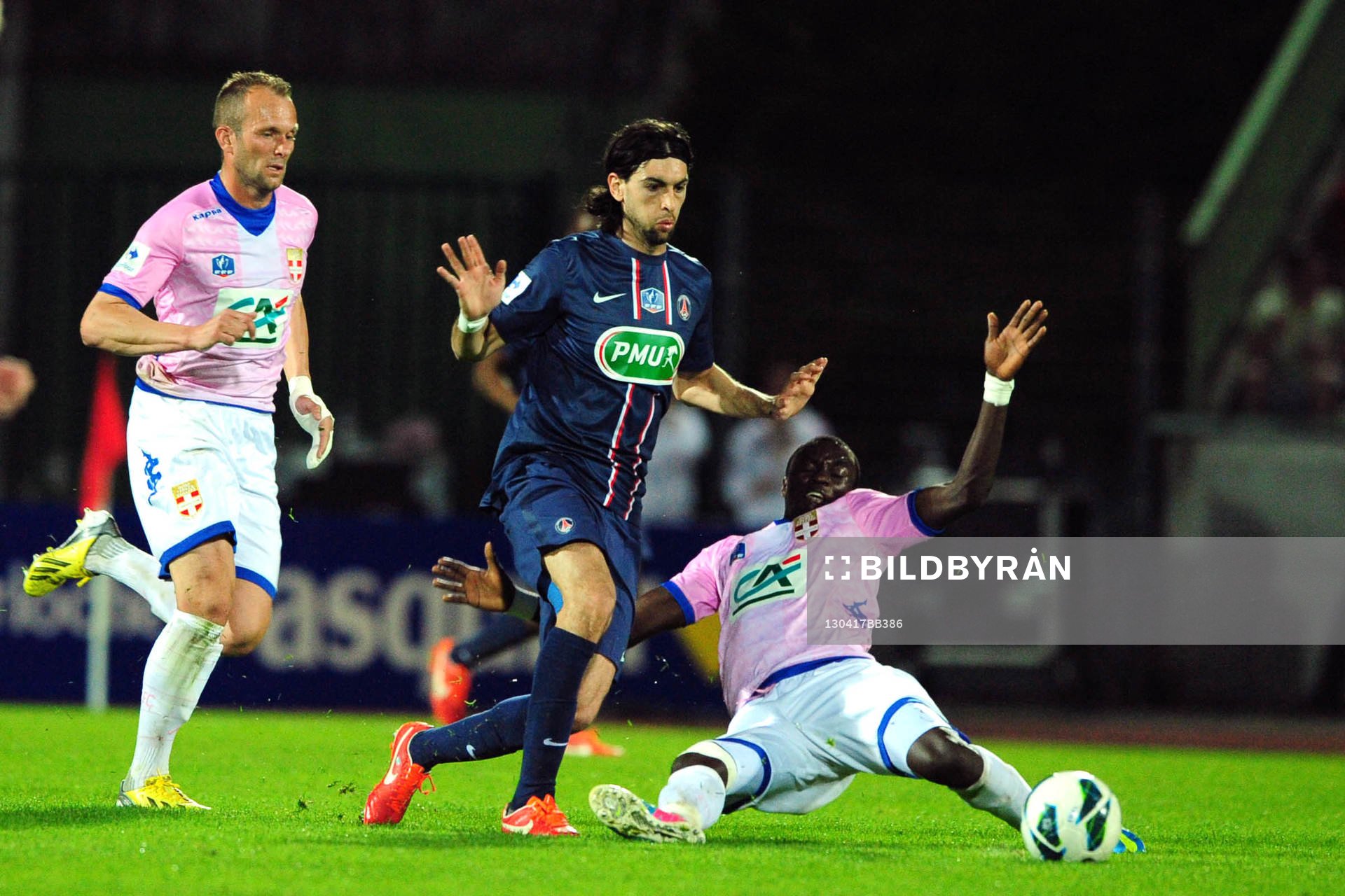 Javier PASTORE - 17.04.2013 - Evian Thonon / Paris Saint