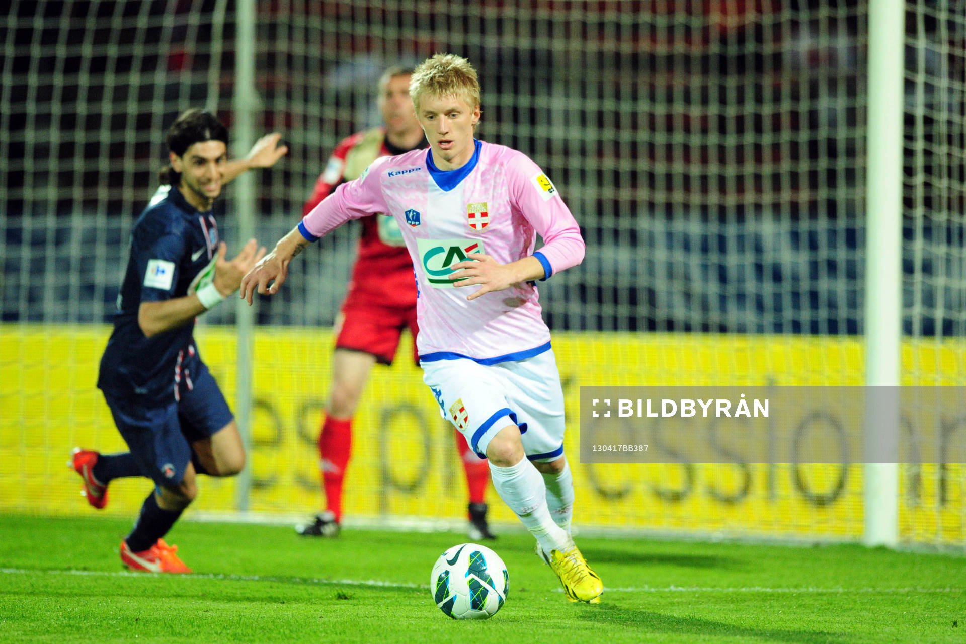 Javier PASTORE / Daniel WASS - 17.04.2013 - Evian Thonon /
