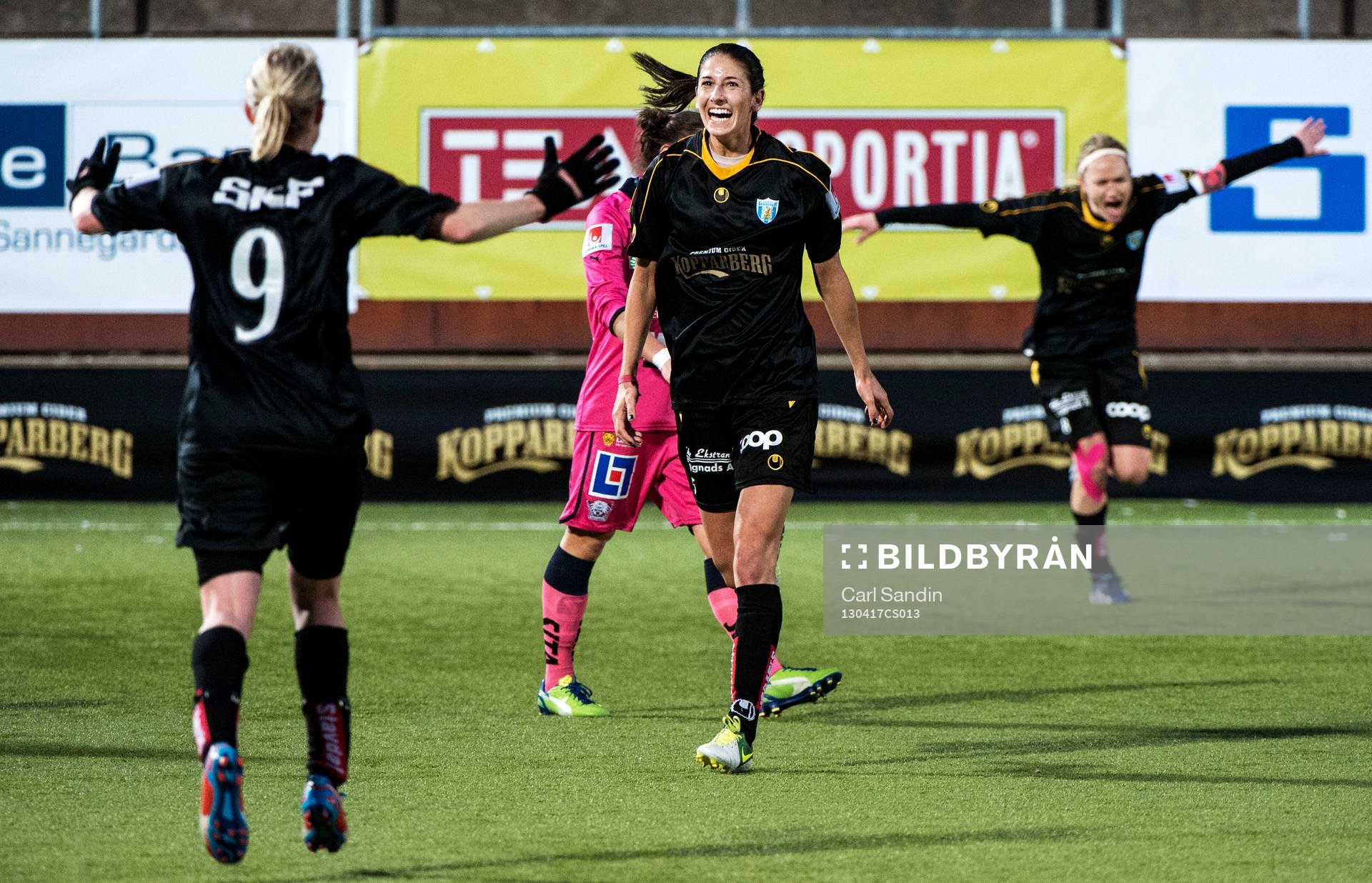 Yael Averbuch, Kopparbergs Göteborg, jublar