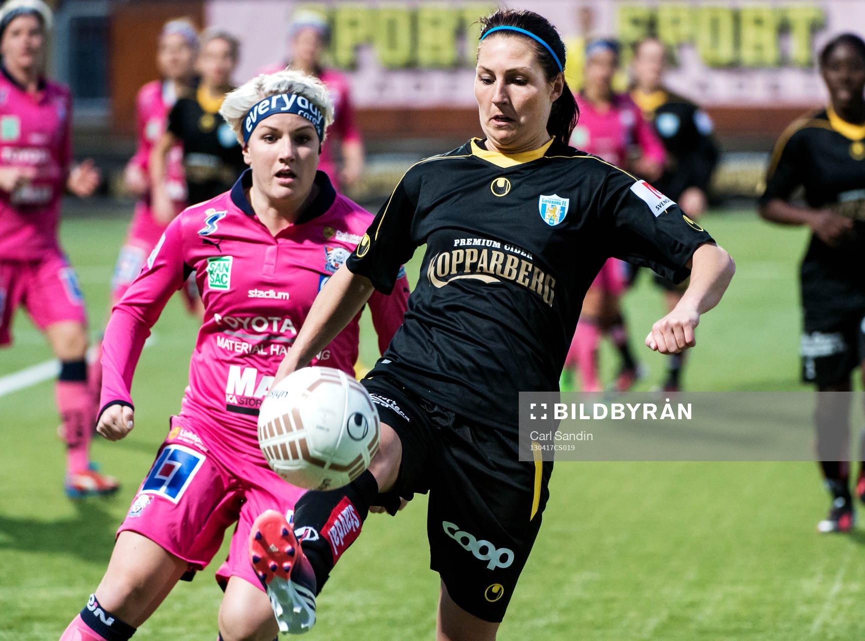 Petra Larsson, Linköping, jagar