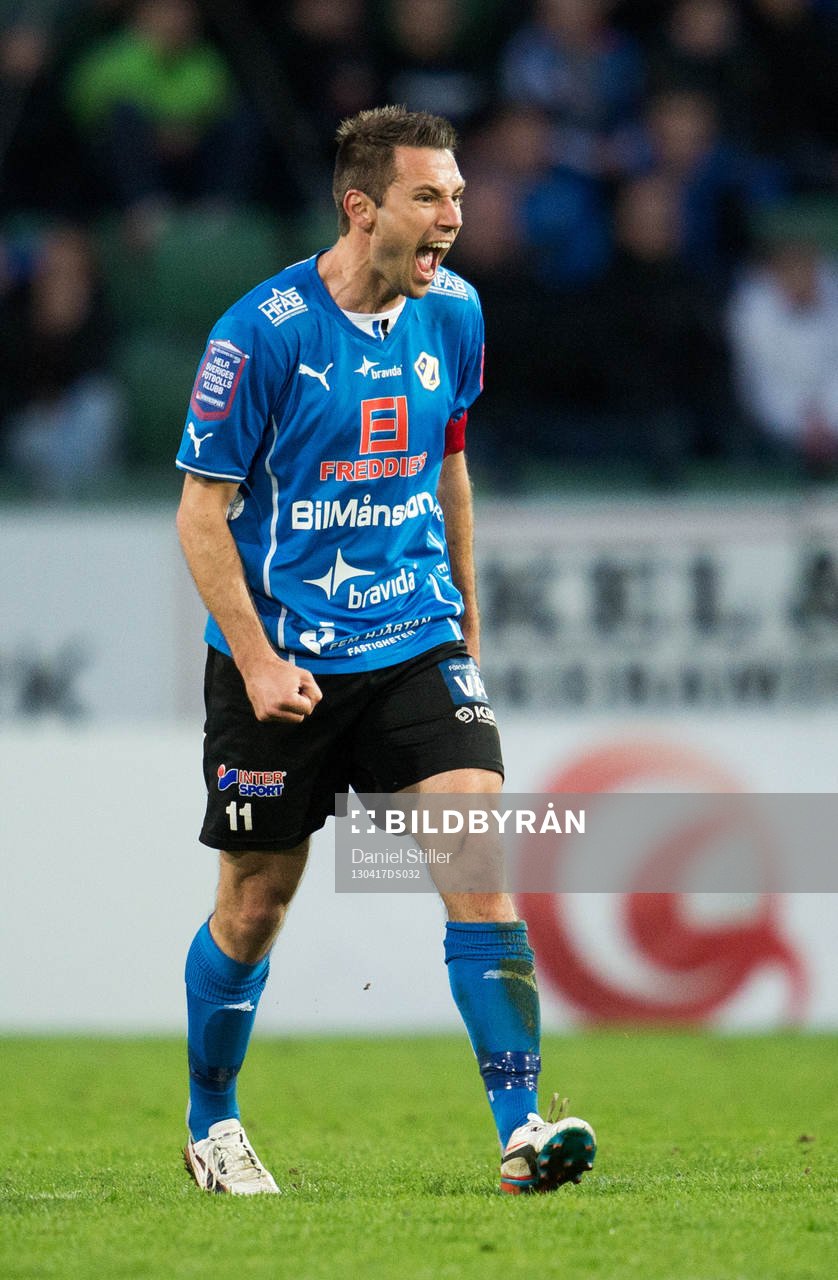 Stefan Selakovic, Halmstad, är förbannad