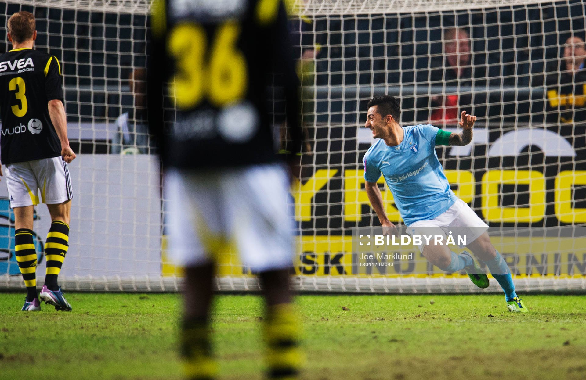 Jiloan Hamad, Malmö FF, jublar