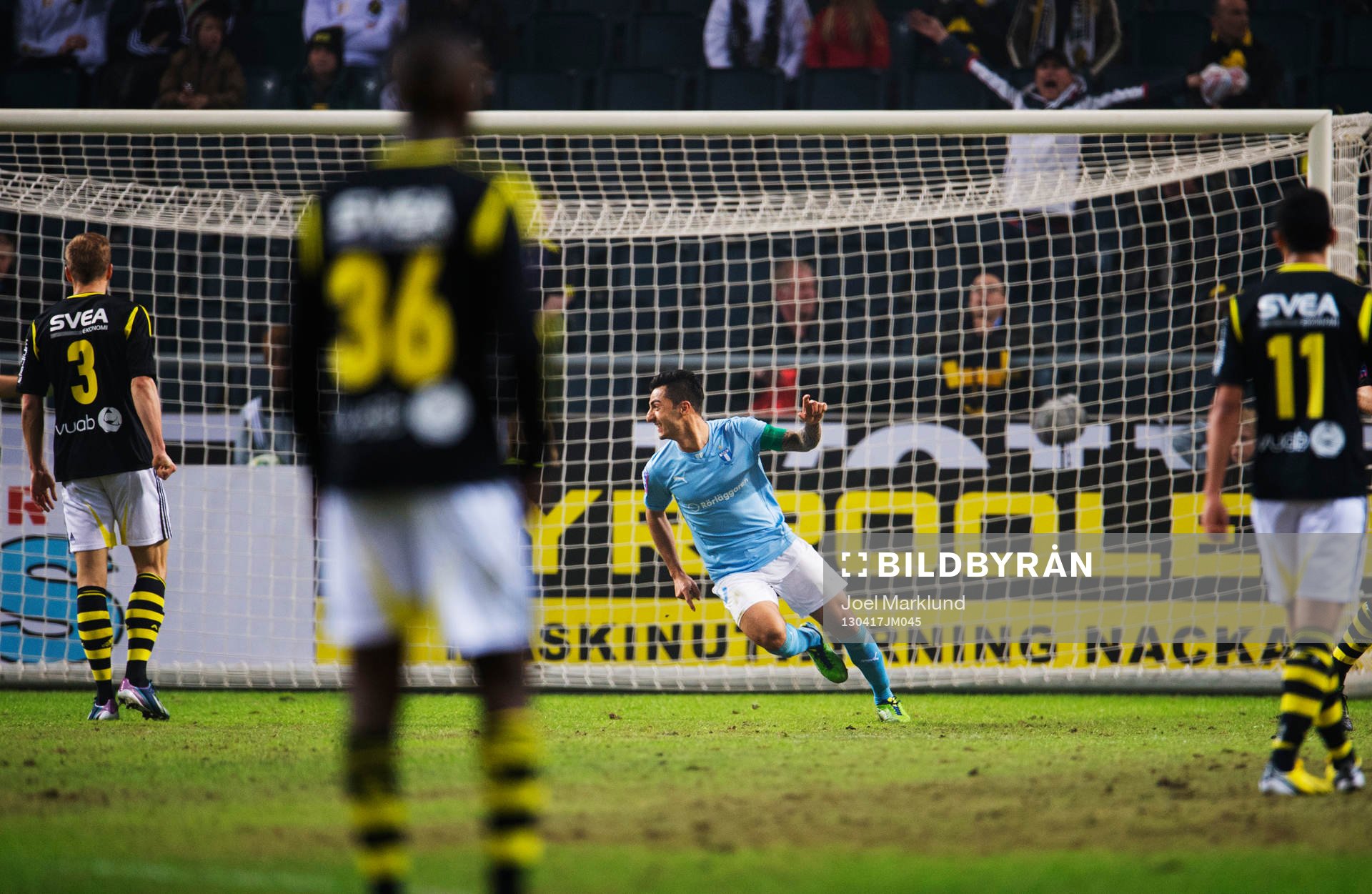 Jiloan Hamad, Malmö FF, jublar