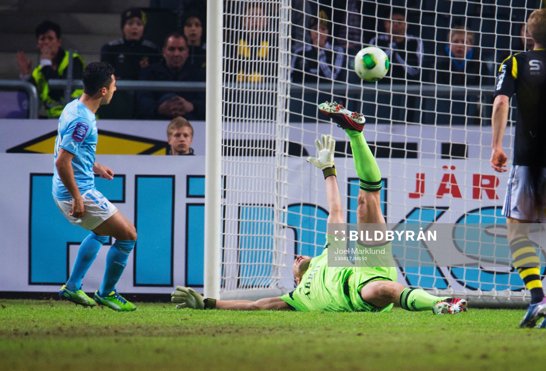 Jiloan Hamad, Malmö FF, gör det matchavgörande