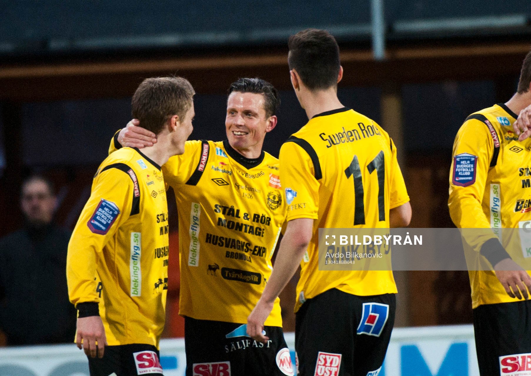 Kristian Haynes, jubel, Mjällby