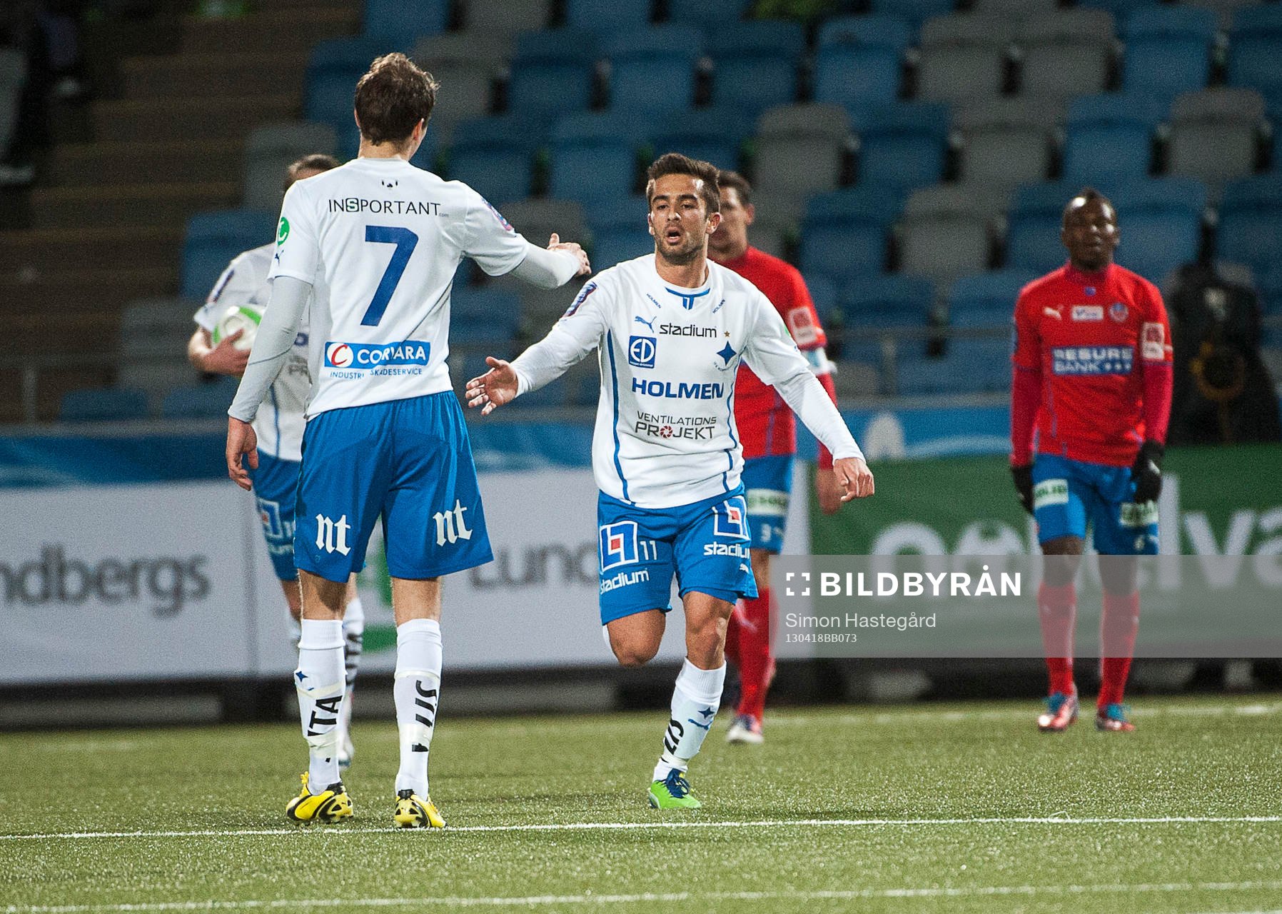 Christopher Telo, Norrköping, jublar