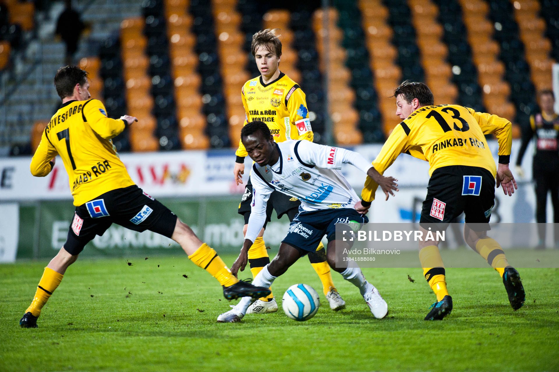 Joachim Adukor, Gefle, Kristian Haynes, Mjällby