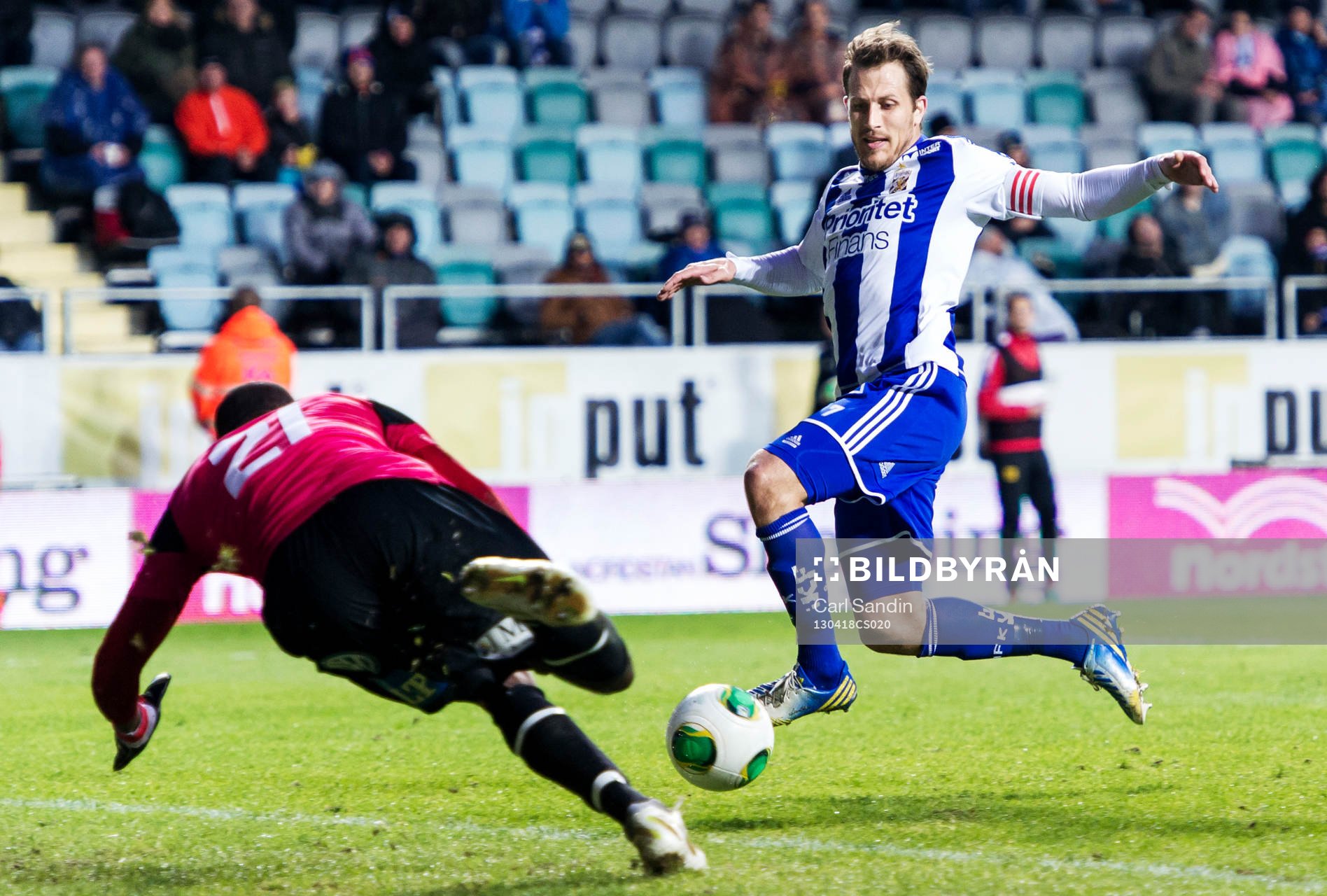 Tobias Hysén, IFK Göteborg, gör 2-0