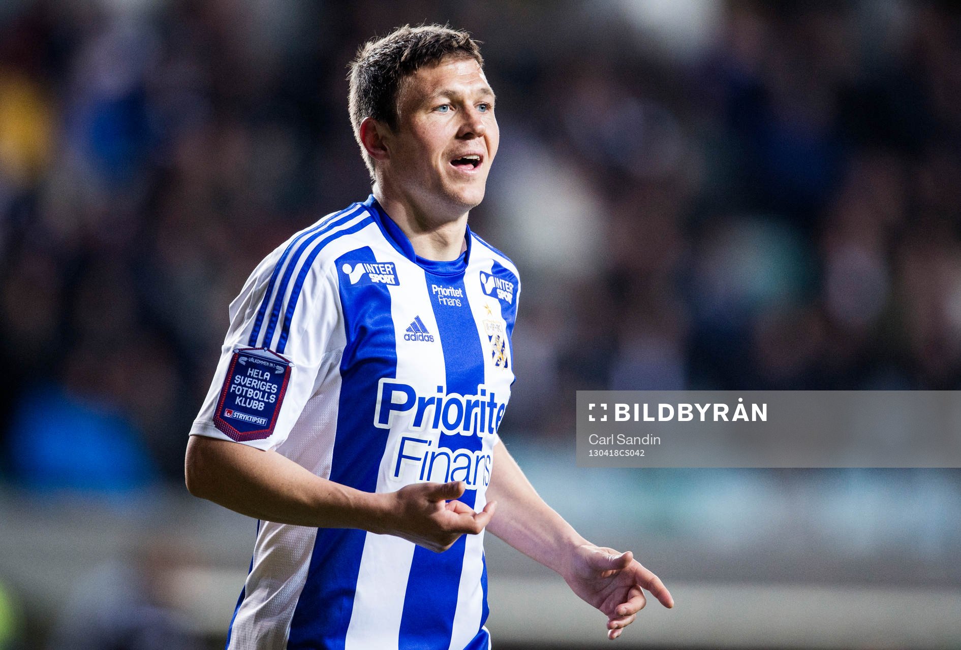 En glad Hannes Stiller, IFK Göteborg
