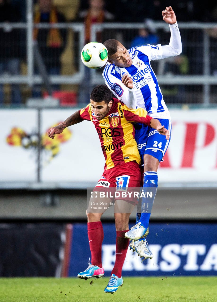 Nickduell mellan Charbel George, Syrianska, och Mikael