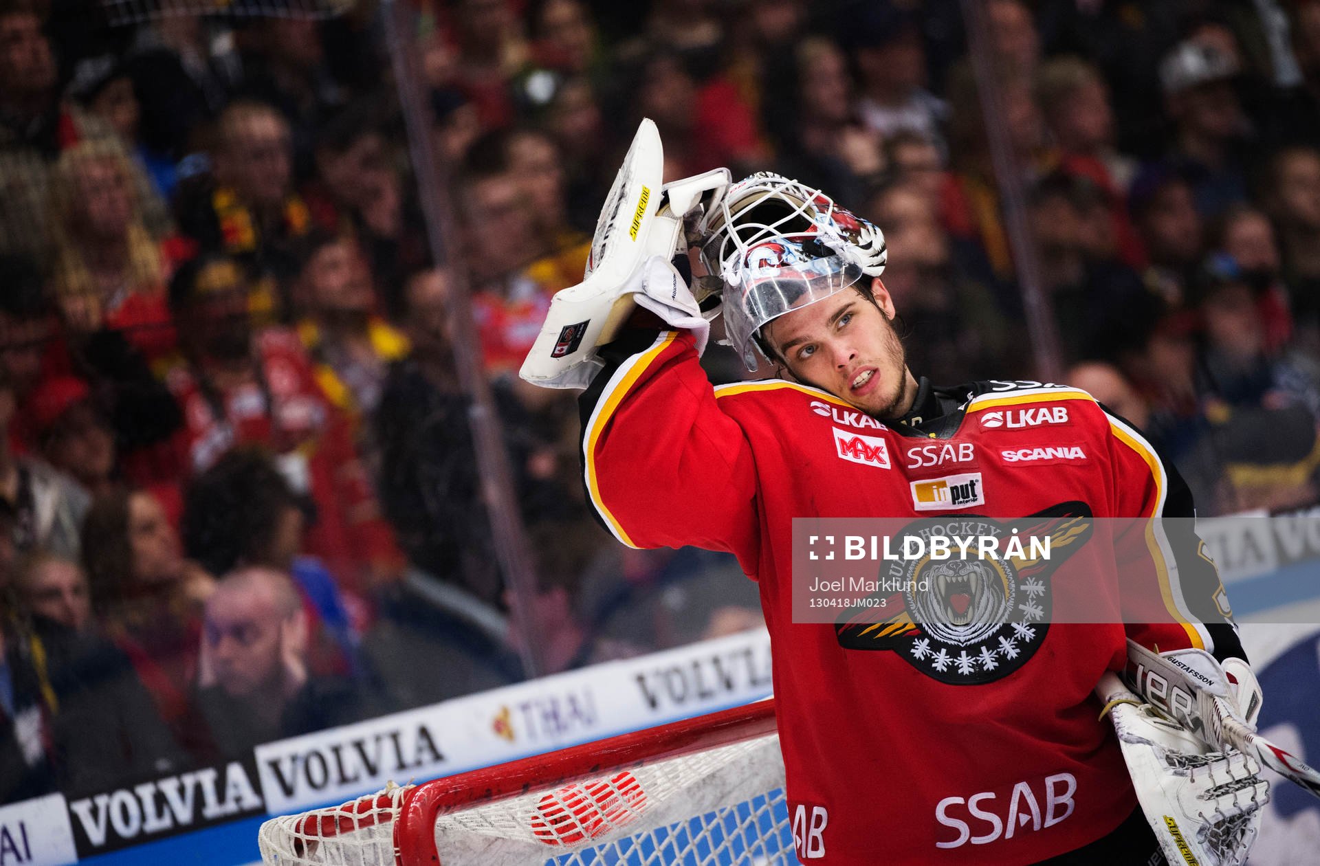 Johan Gustafsson, målvakt, Luleå