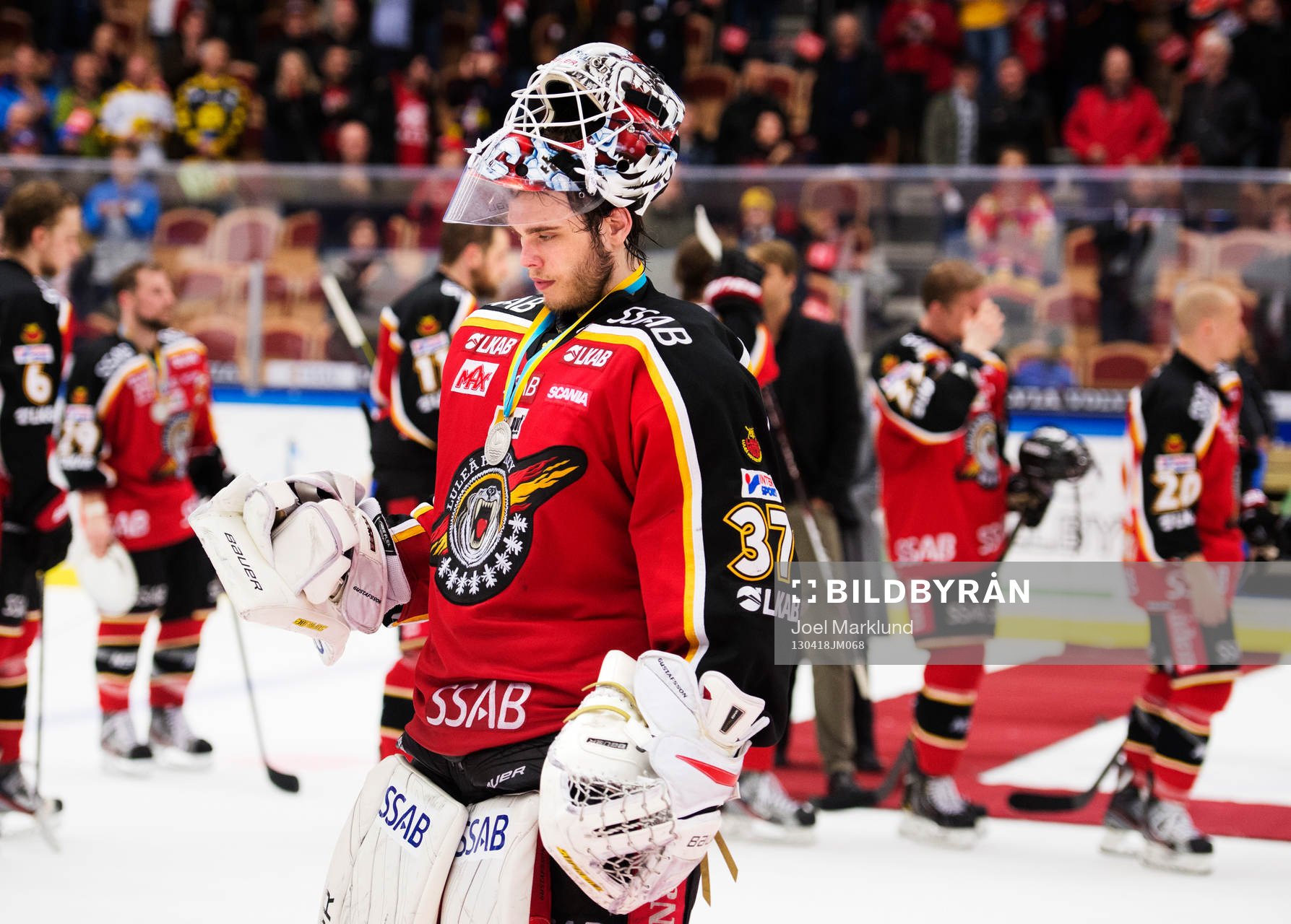 Johan Gustavsson, målvakt, Luleå, deppar