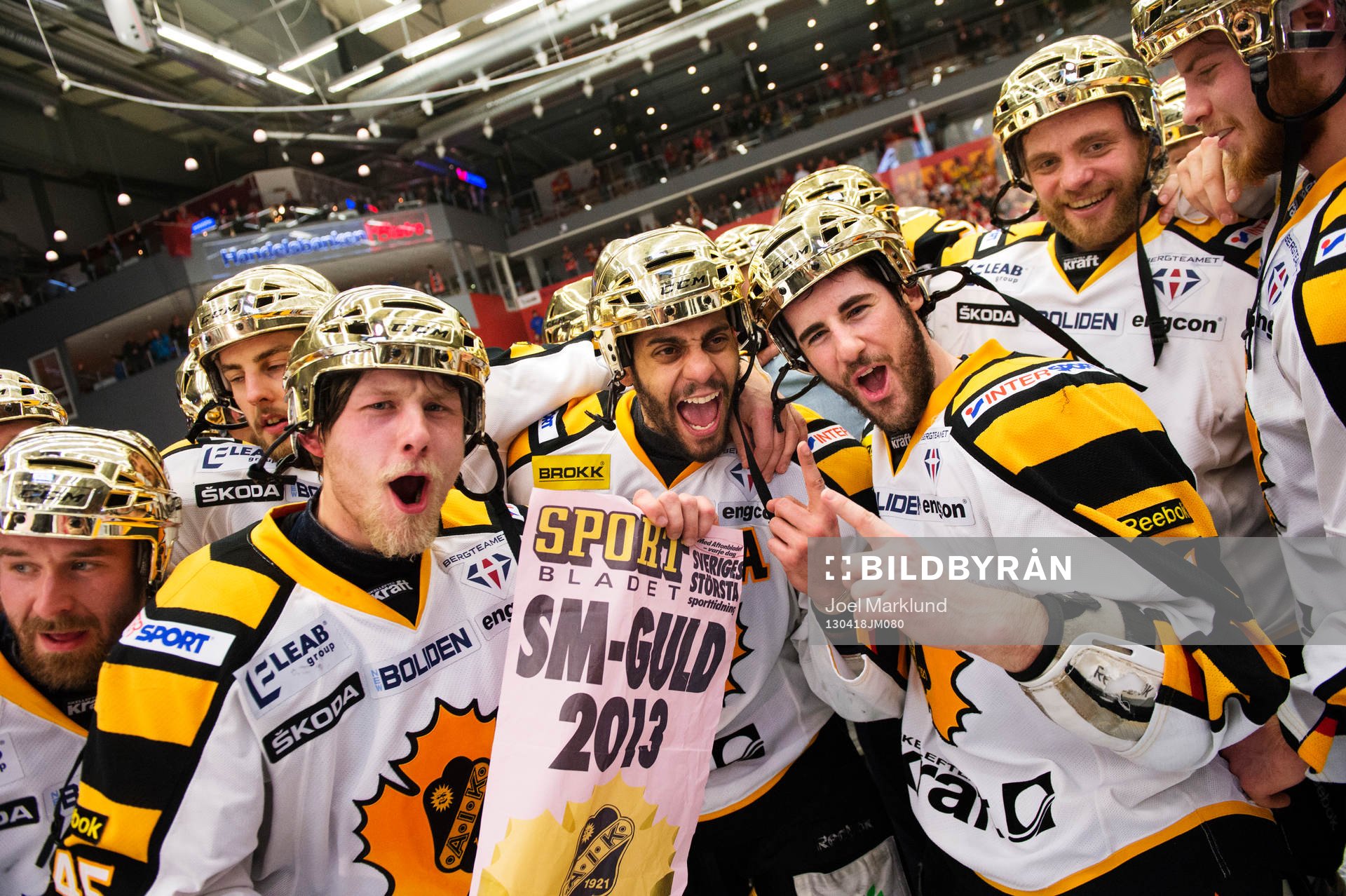 Oscar Möller, Pierre-Edouard Bellemare och Bud Holloway,