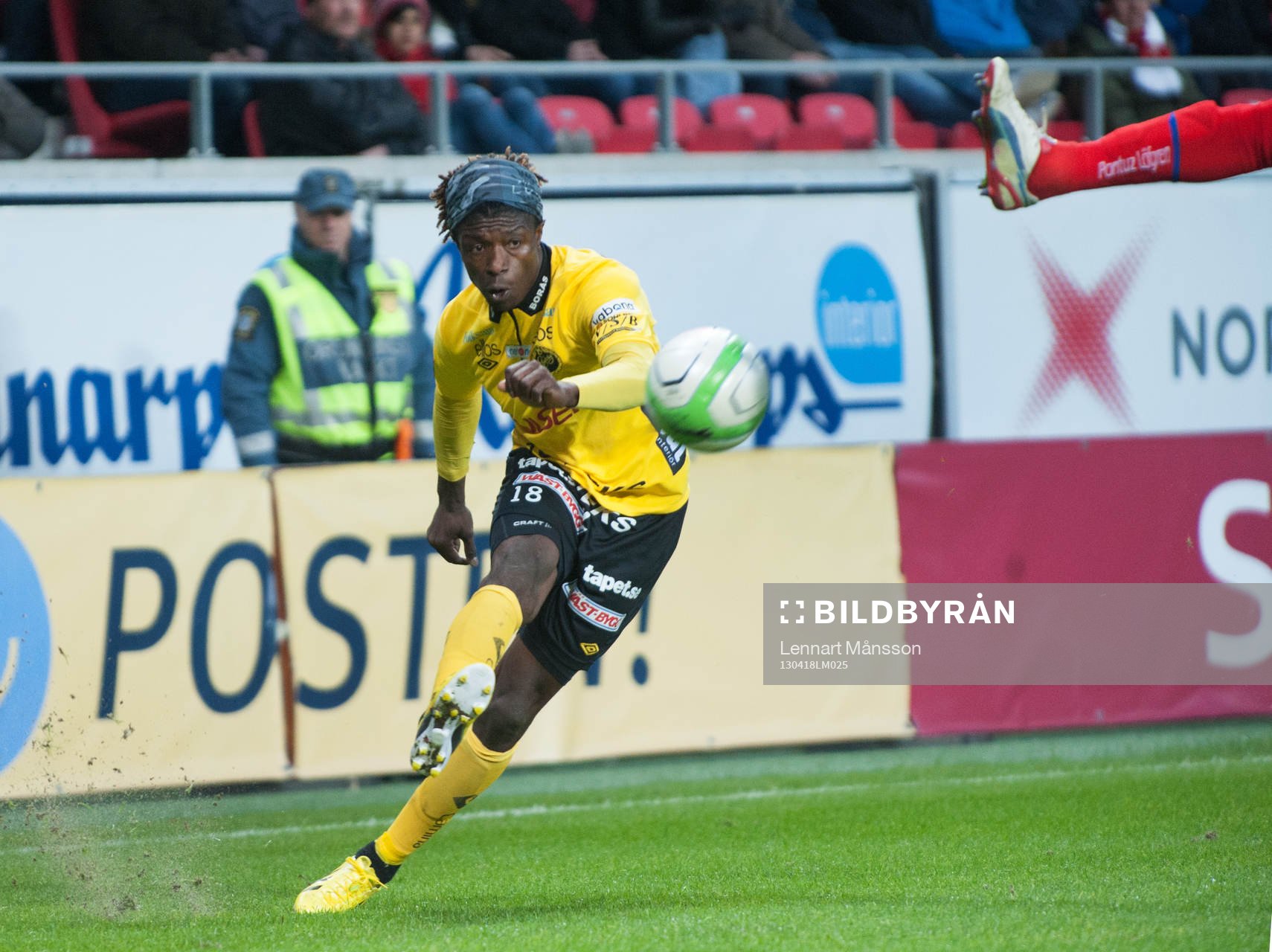 Fotboll, allsvenskan, Kalmar - Elfsborg:  Mohamed Bangura, Elfsborg
