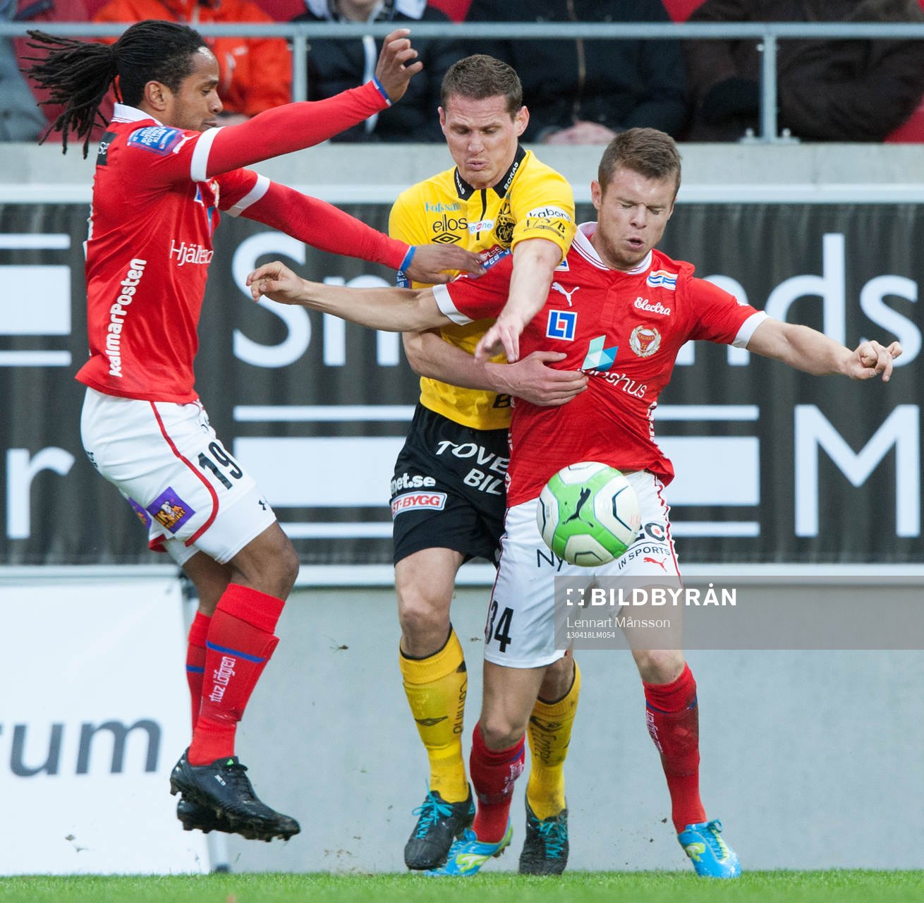 Jon Jönsson, Elfsborg, mot Jonathan McDonald och Måns