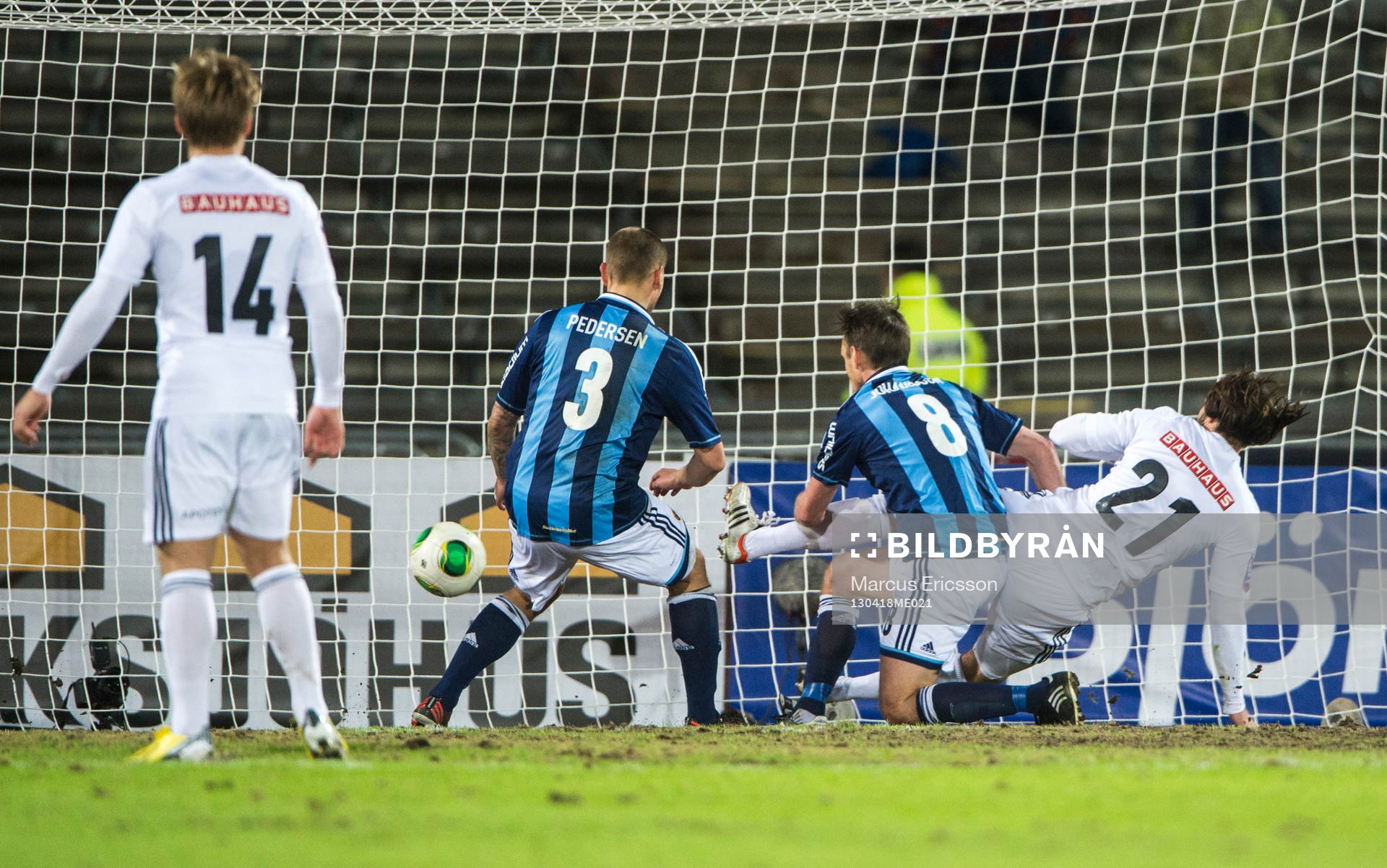 Andreas Eriksson, Brommapojkarna trycker in kvitteringen 1-1