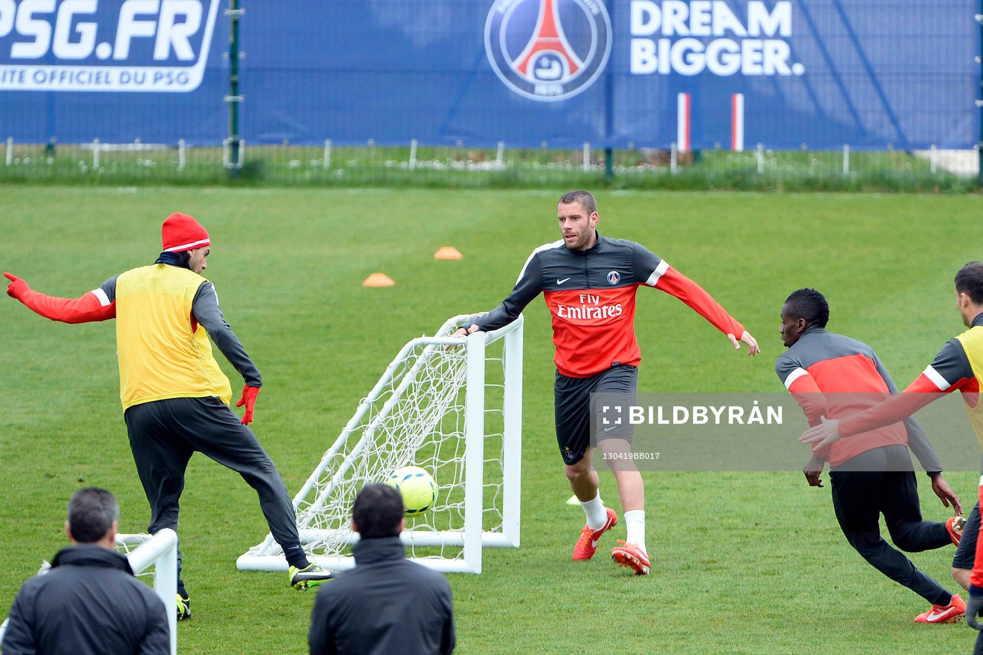 Sylvain ARMAND   - 19.04.2013 - Entrainement du PSG
